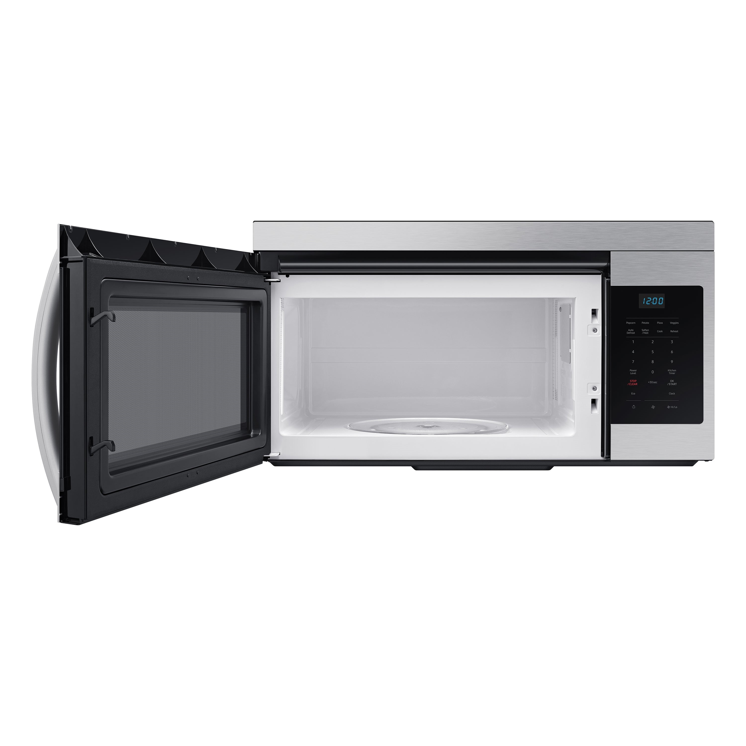 Samsung 1 6 cu ft Over the Range Microwave with Auto Cook Stainless Steel