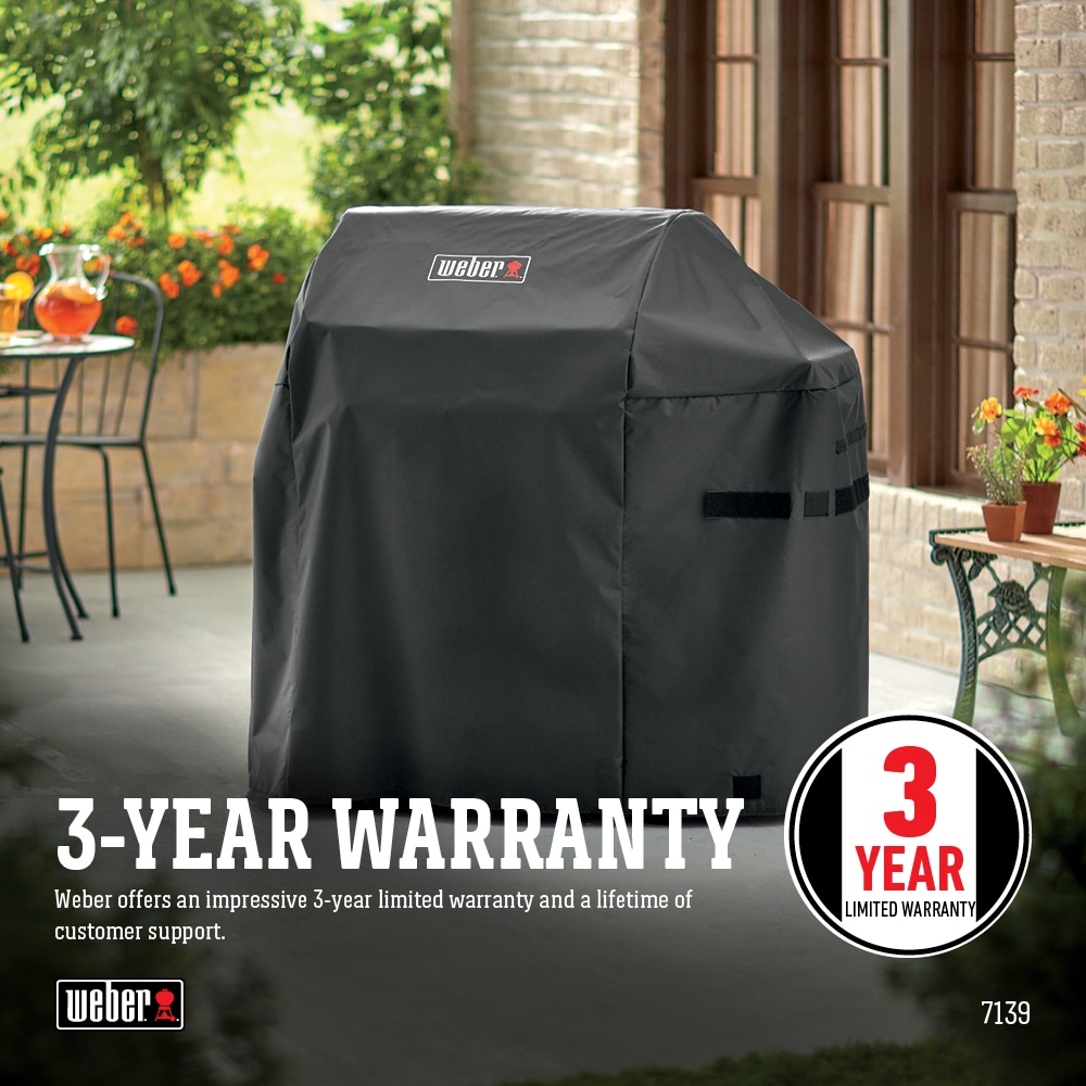 Weber Spirit 400 Series 51-in W x 42-in H Black Gas grill Cover
