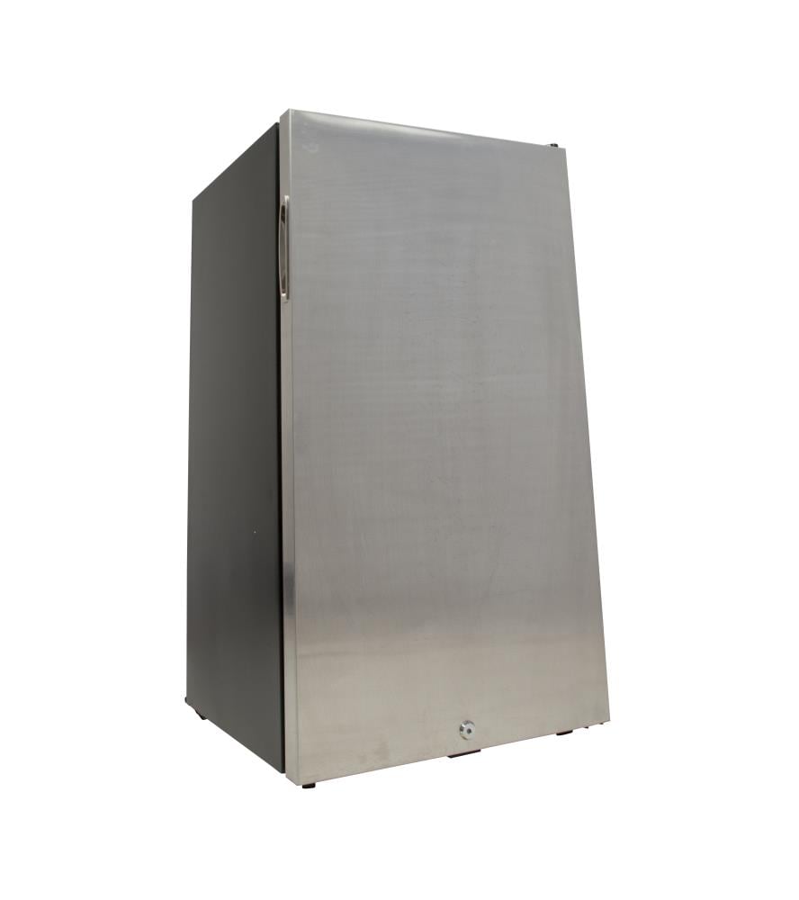 EdgeStar 17.7-in W 113 -Can Capacity Stainless Steel Freestanding Indoor Beverage Refrigerator