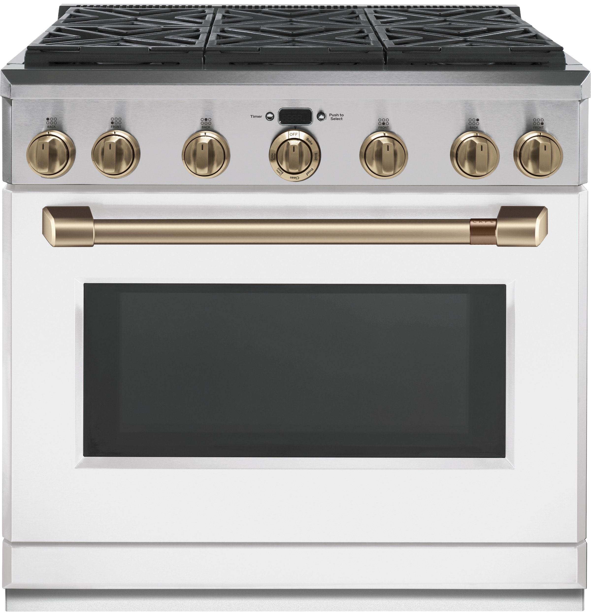 Cafe 36-in Gas range Toe kick ( Matte White )