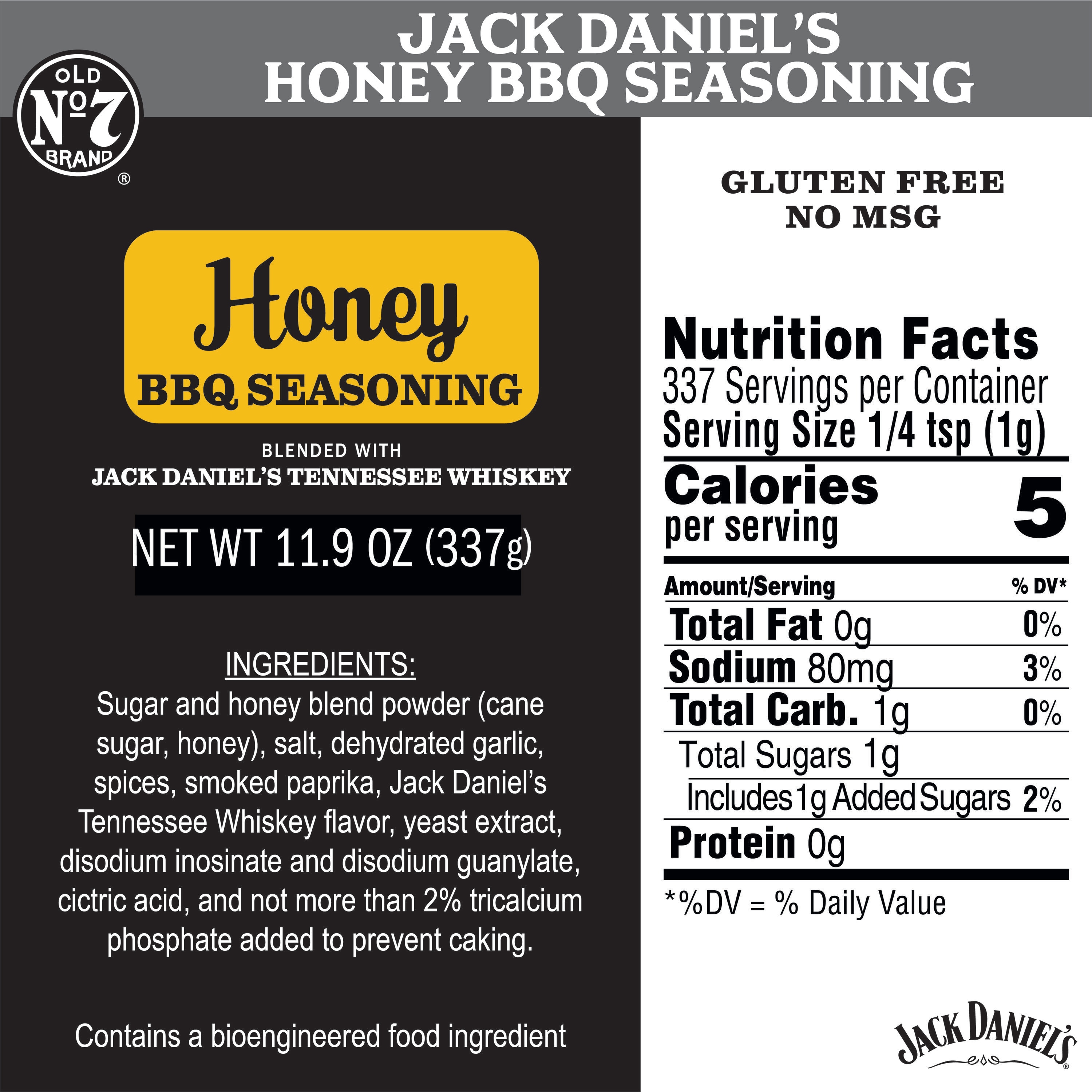 Jack Daniel's 11.9-oz Honey Rub/Seasoning