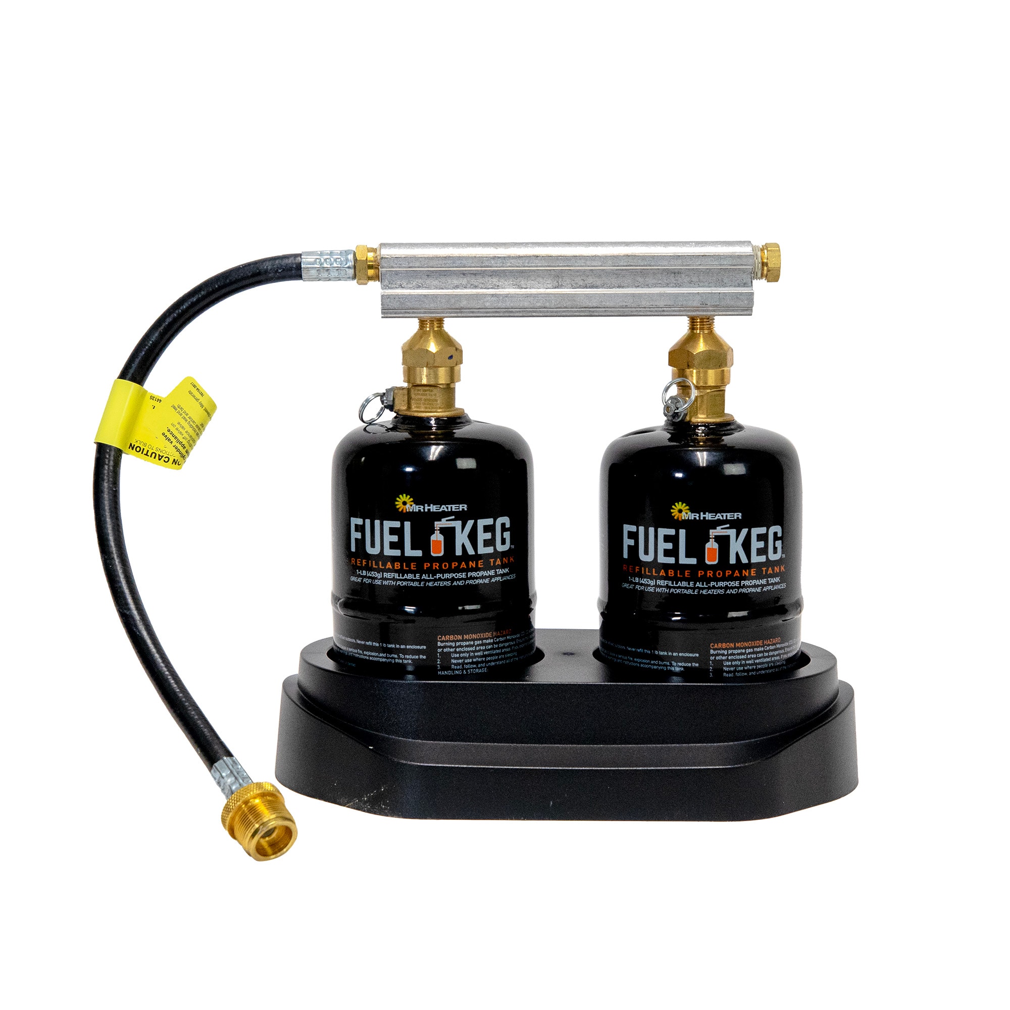 Mr. Heater Dual Tank Hookup Kit Steel Propane tank adapter