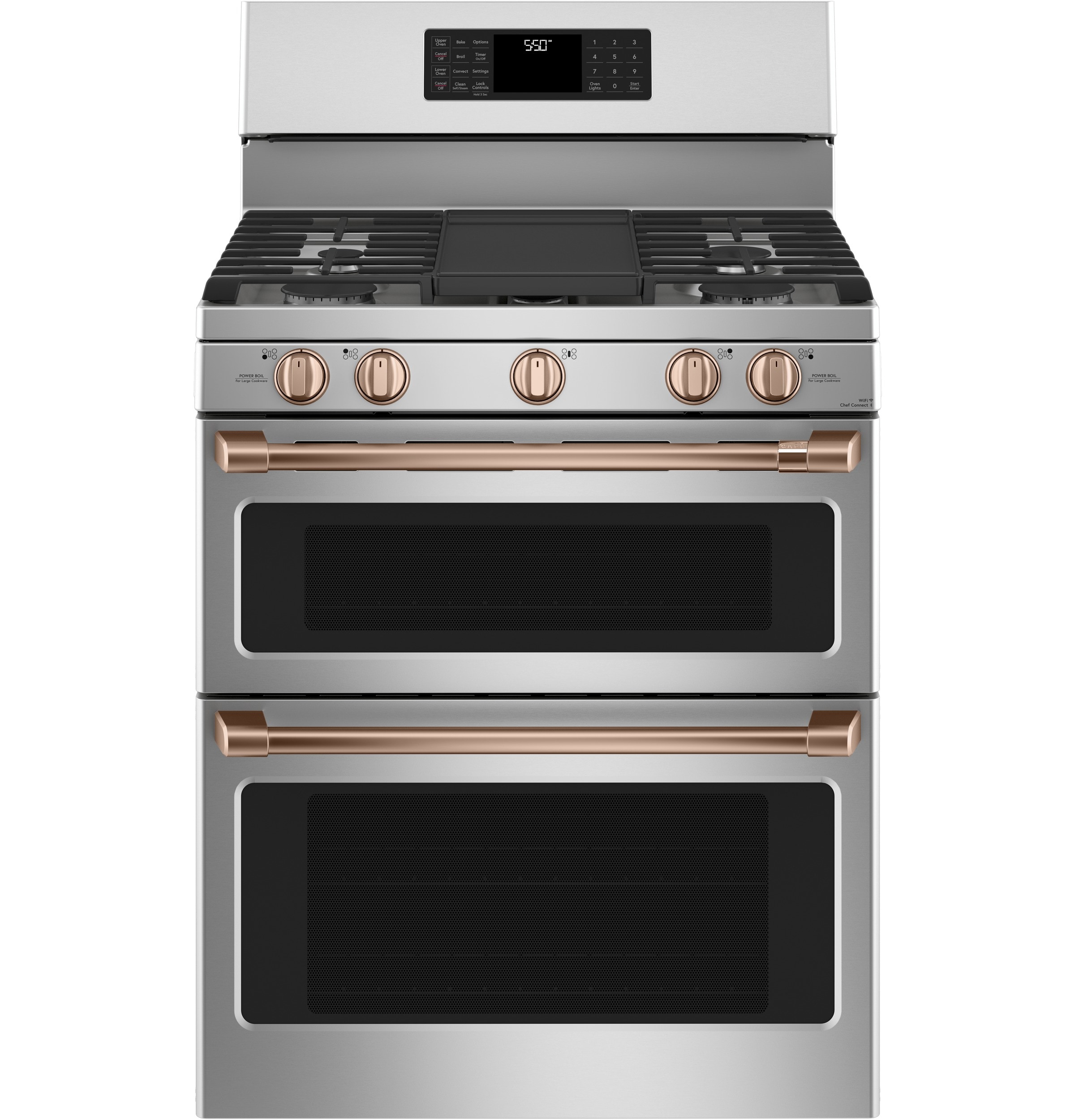 Cafe 30-in Gas range Handle and knob kit ( Brushed Copper )