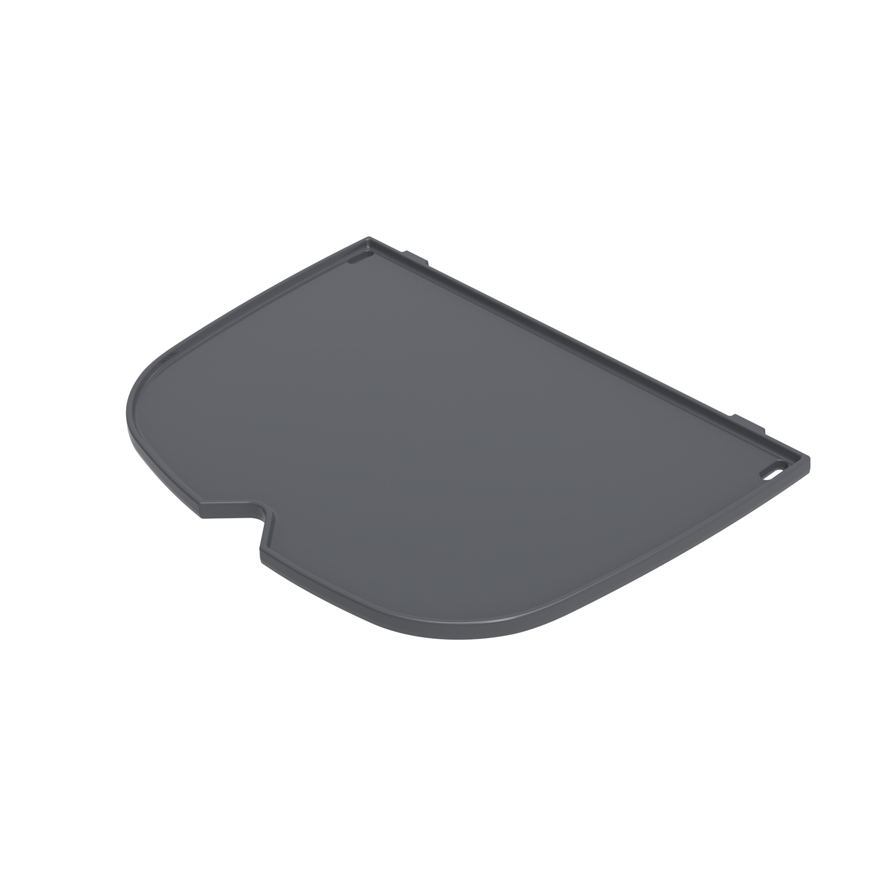 Weber Q Series Half Insert Porcelain-Enameled Cast-Iron Non-Stick Griddle