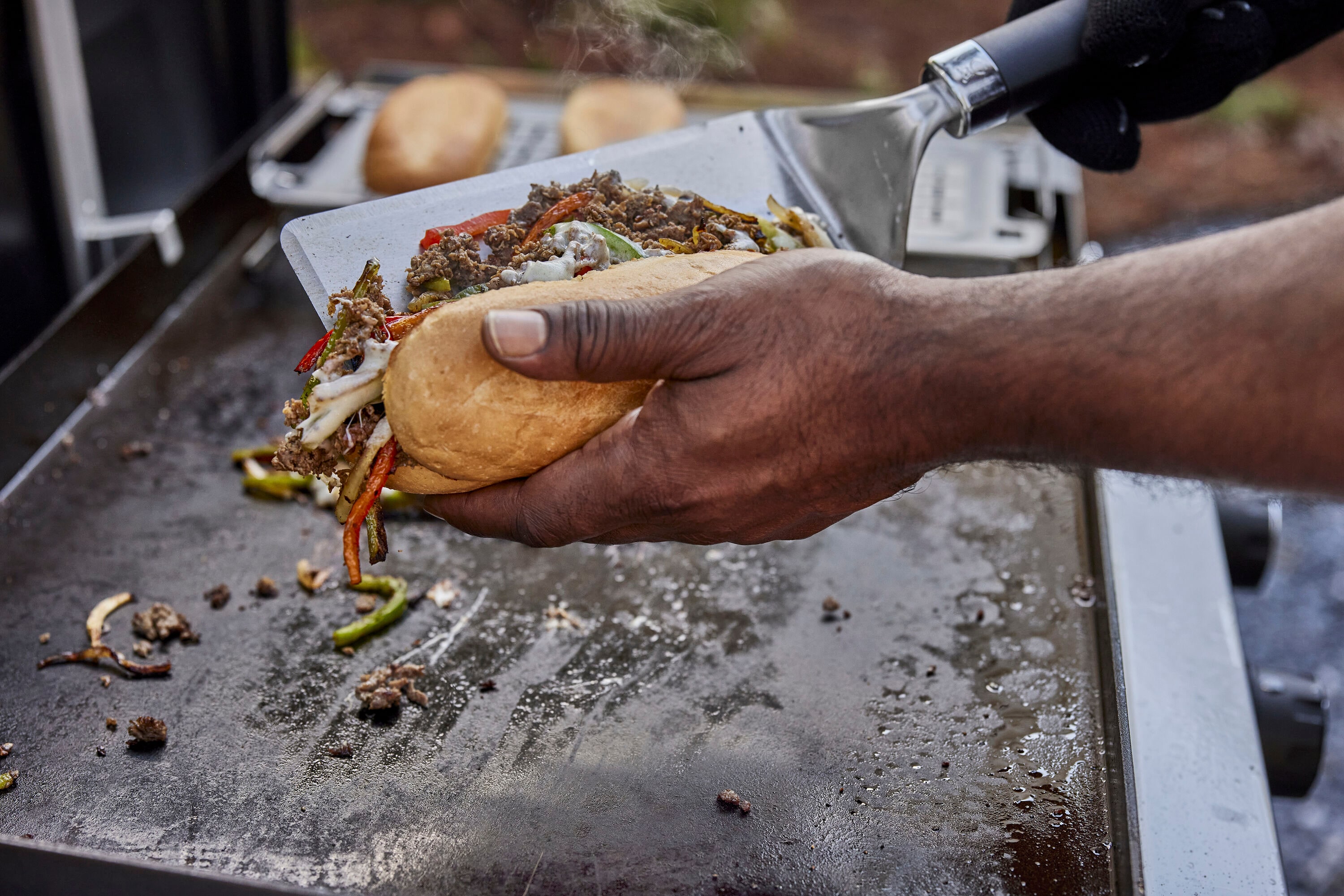 Weber Griddle 7.80-in x 16.50-in Rectangle Plated steel Warming rack