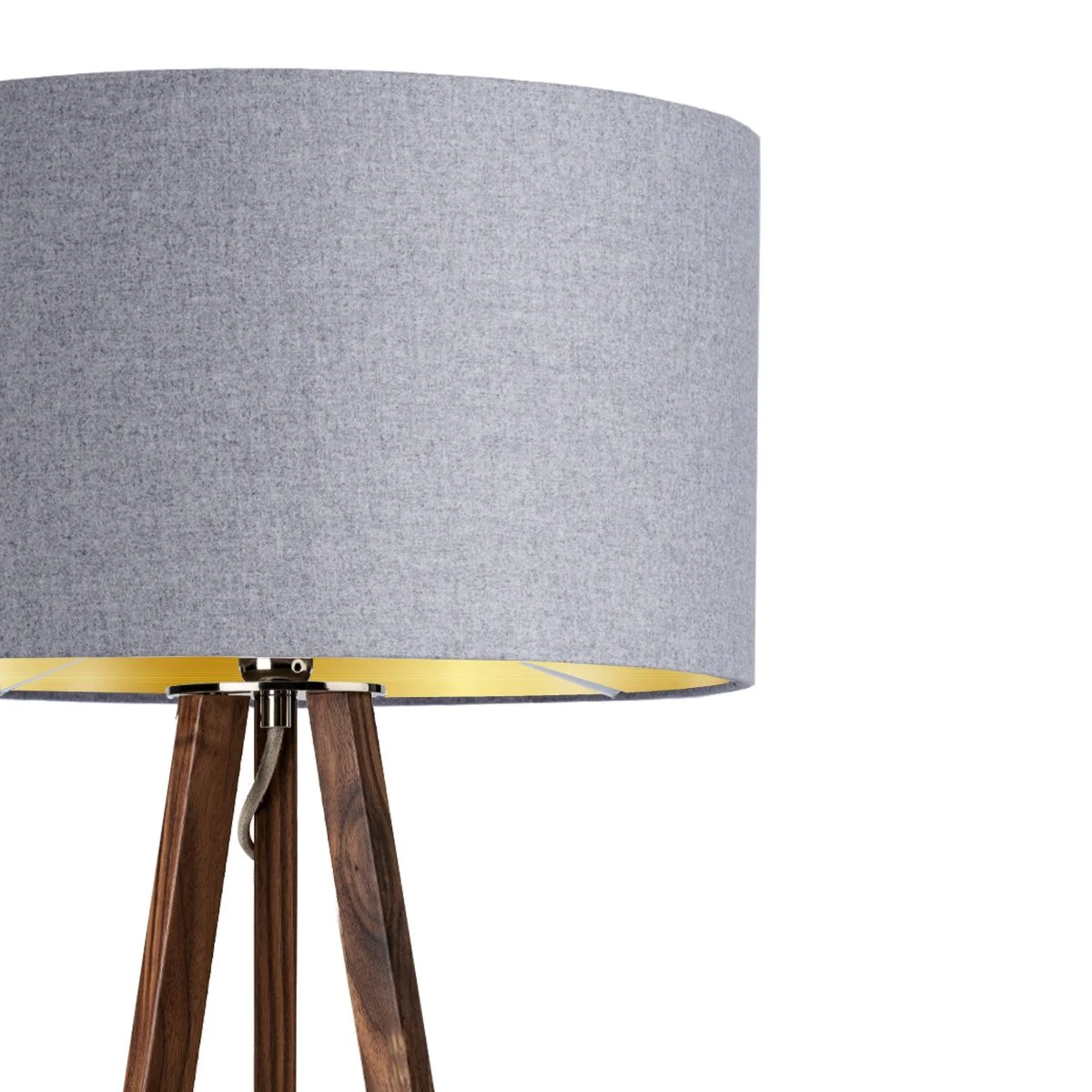 Ligno Stehlampe Loden Grau