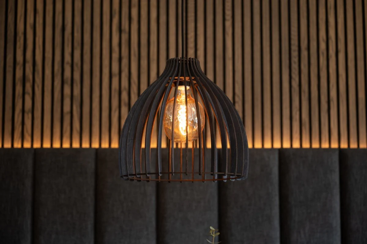 Holz Hängelampe Modell Anna