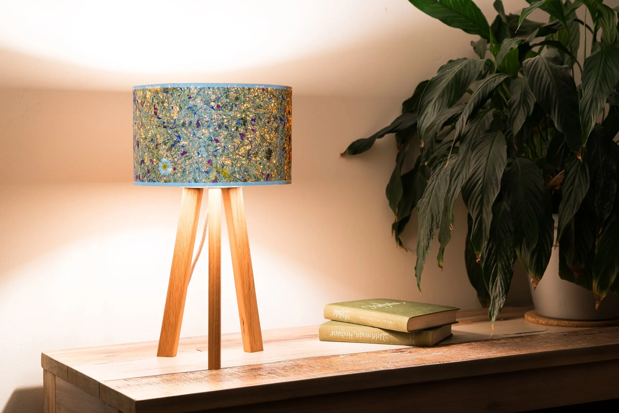 Ligna Tischleuchte Almwiese