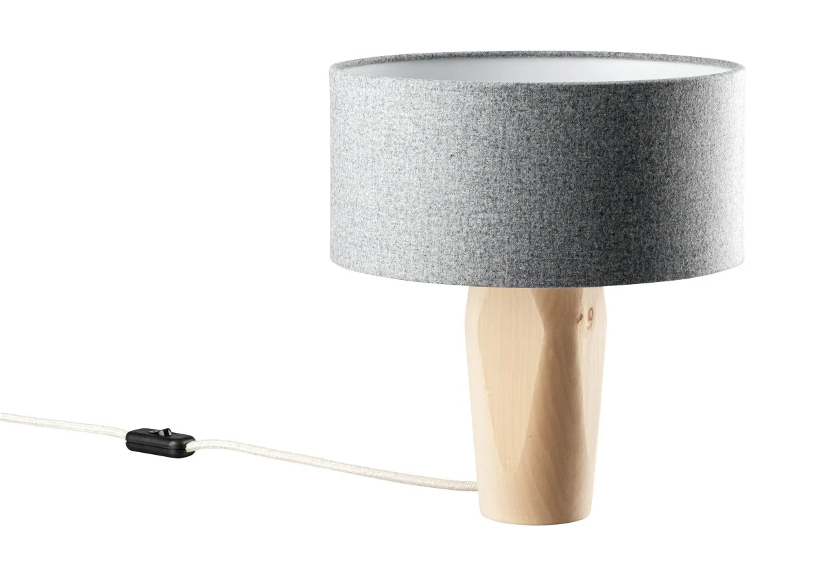 Pura Nachttischlampe Loden Grau