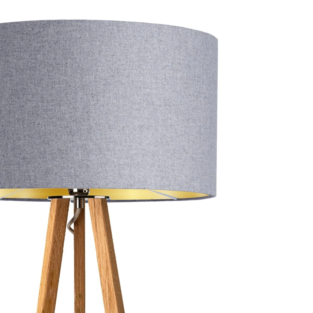 Ligno Stehlampe Loden Grau