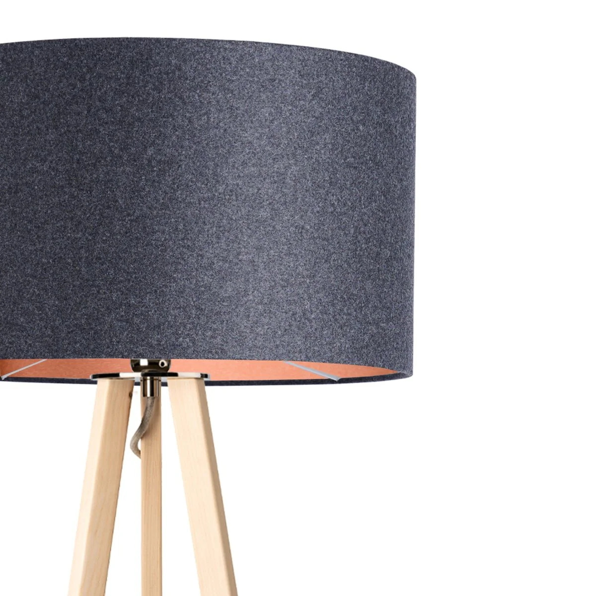 Ligno Stehlampe Loden Anthrazit