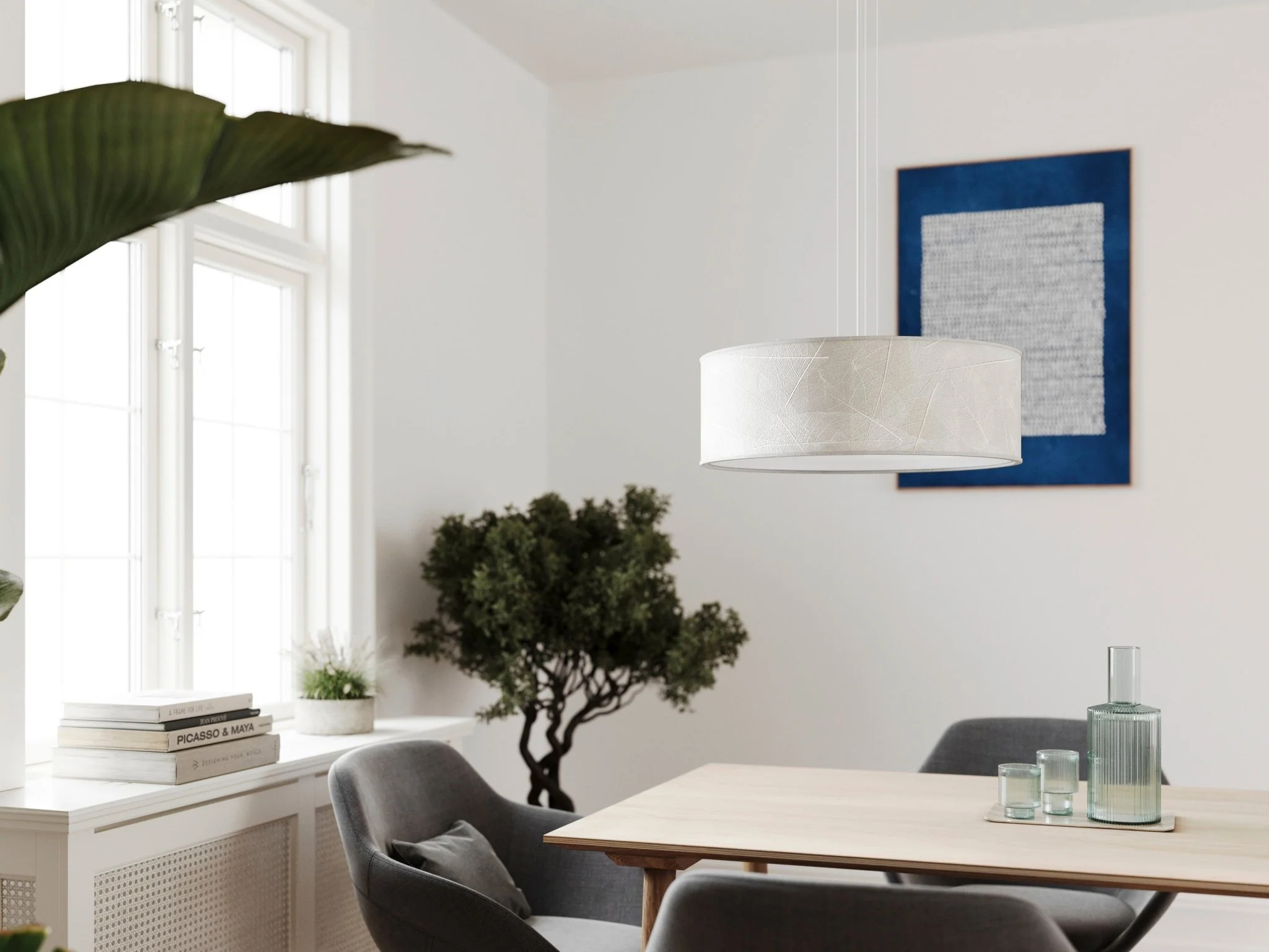 Discus Hängelampe Blättern