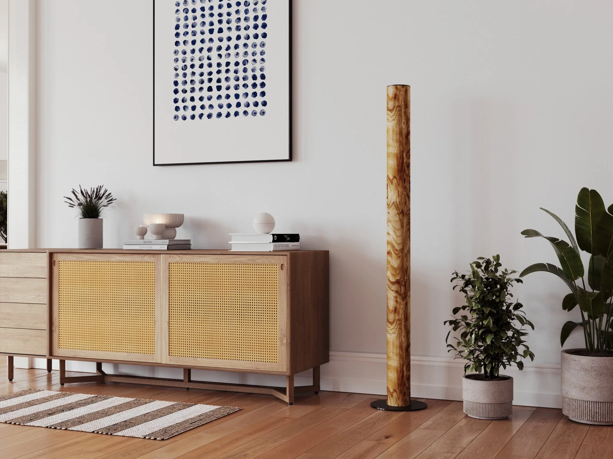 Columna Stehlampe Olivesche Maser