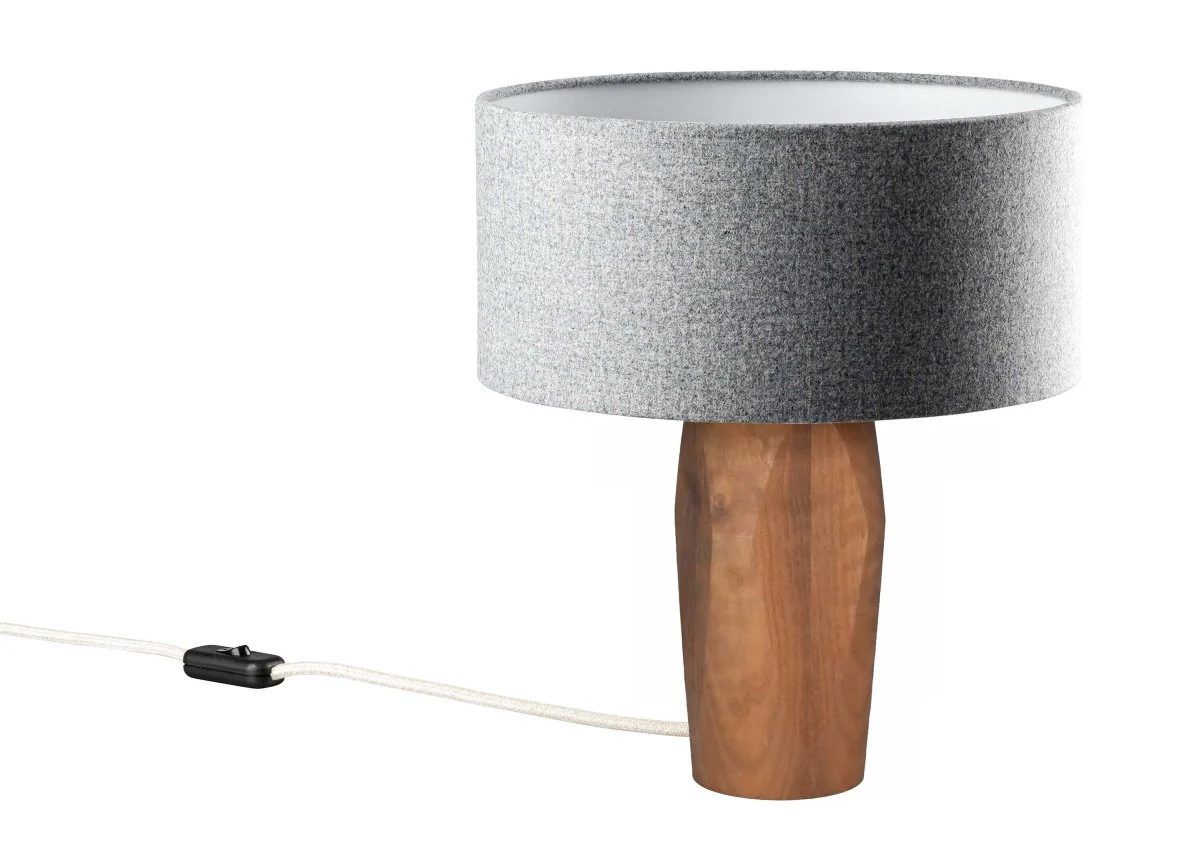 Pura Nachttischlampe Loden Grau