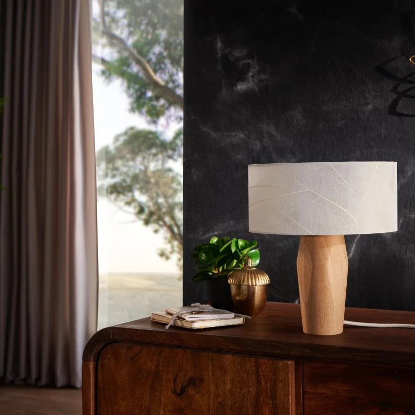 Pura Nachttischlampe Blätter