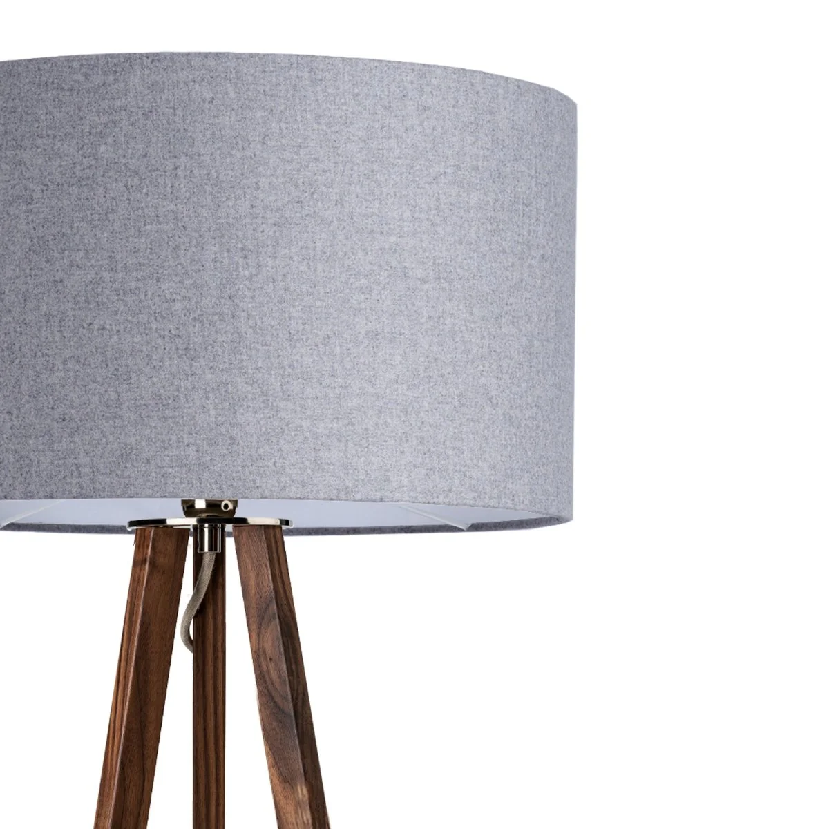 Ligno Stehlampe Loden Grau