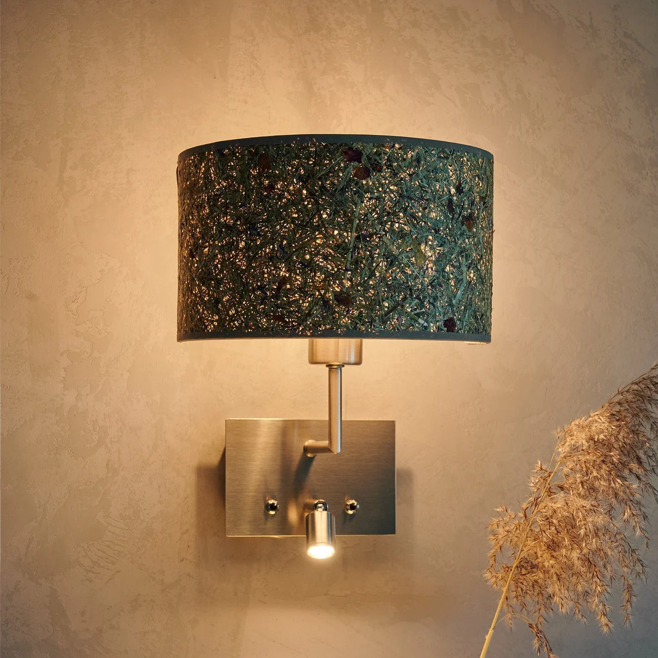 Wandlampe mit Leselicht Cortexa Almwiese