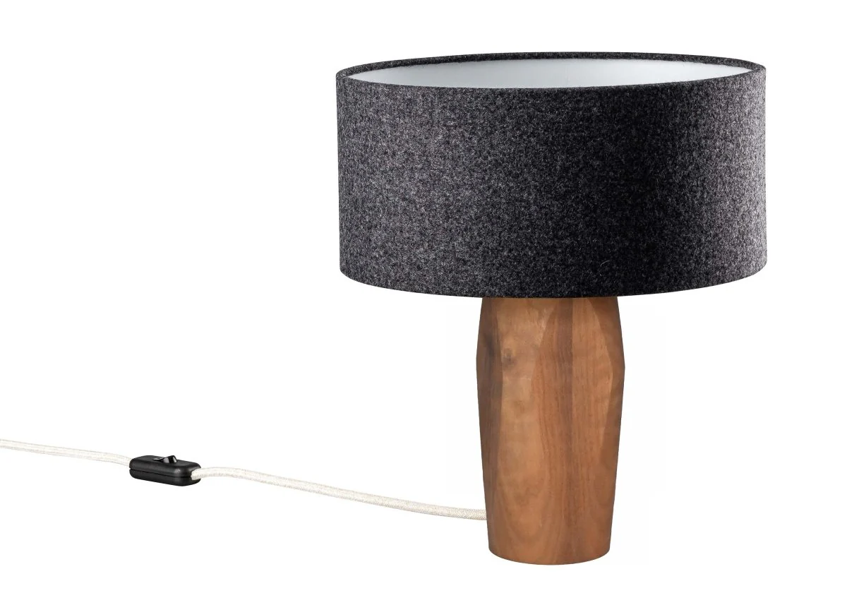 Pura Nachttischlampe Loden Anthrazit
