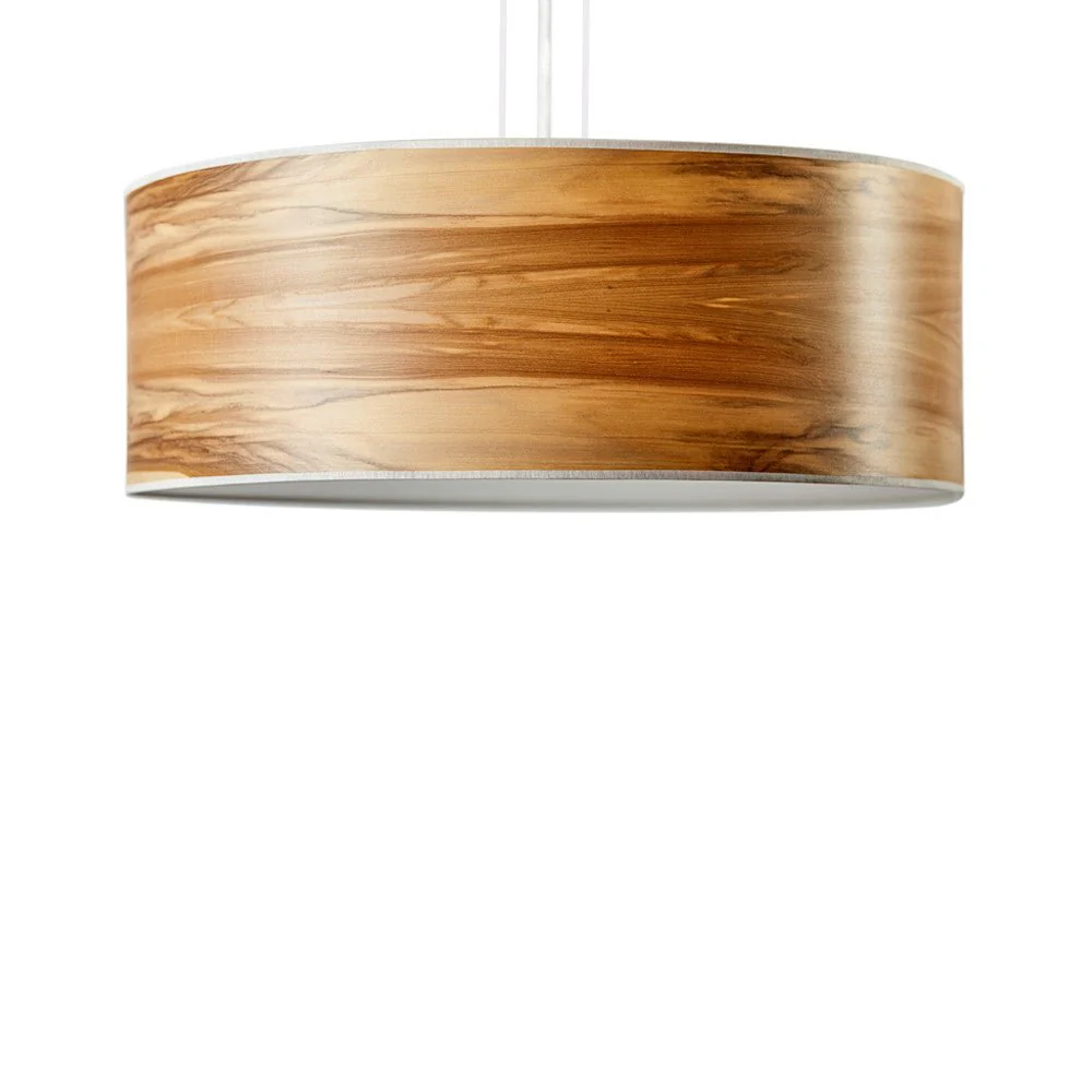 Discus Hängelampe Nussbaum satin