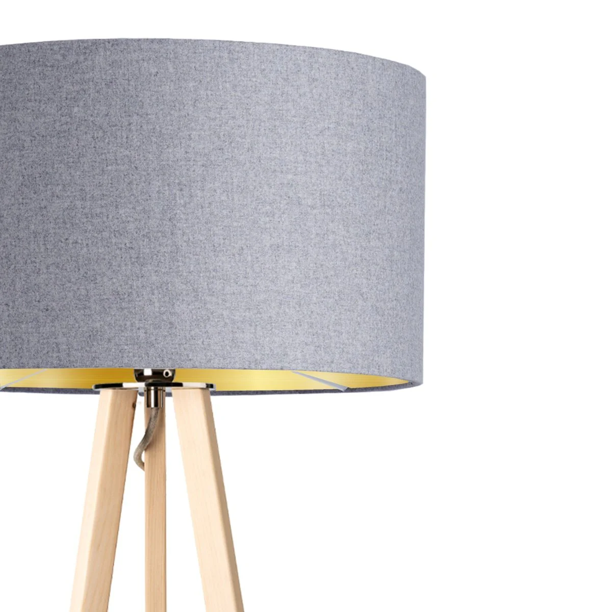 Ligno Stehlampe Loden Grau