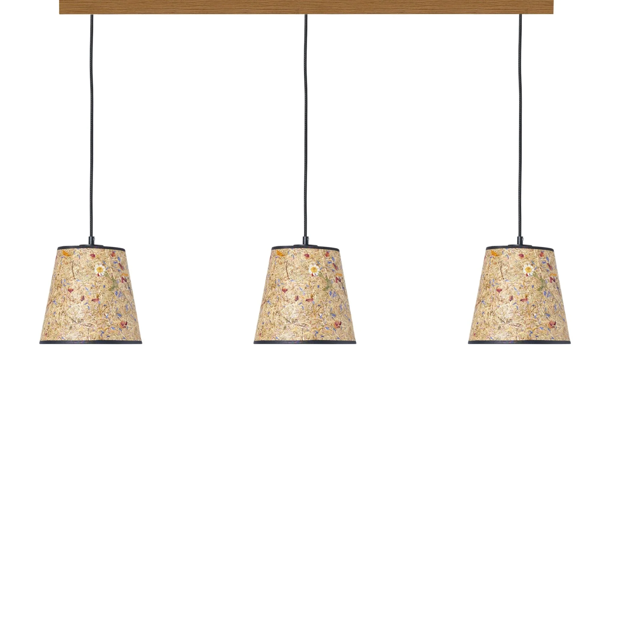 3er Set Konus Pendellampe Almwiese