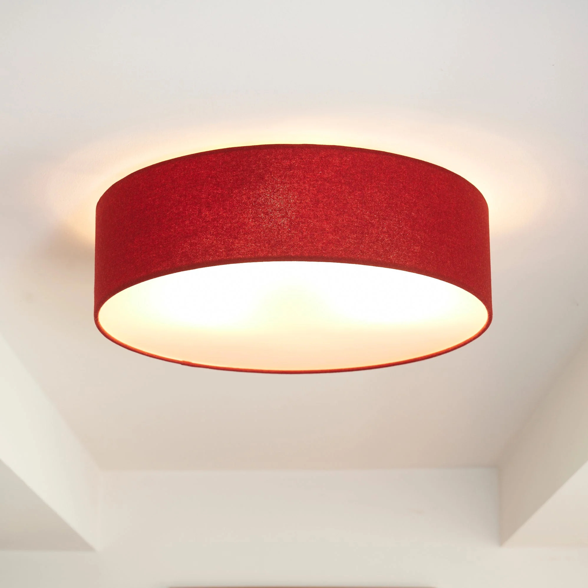 Discus Deckenleuchte Loden rot