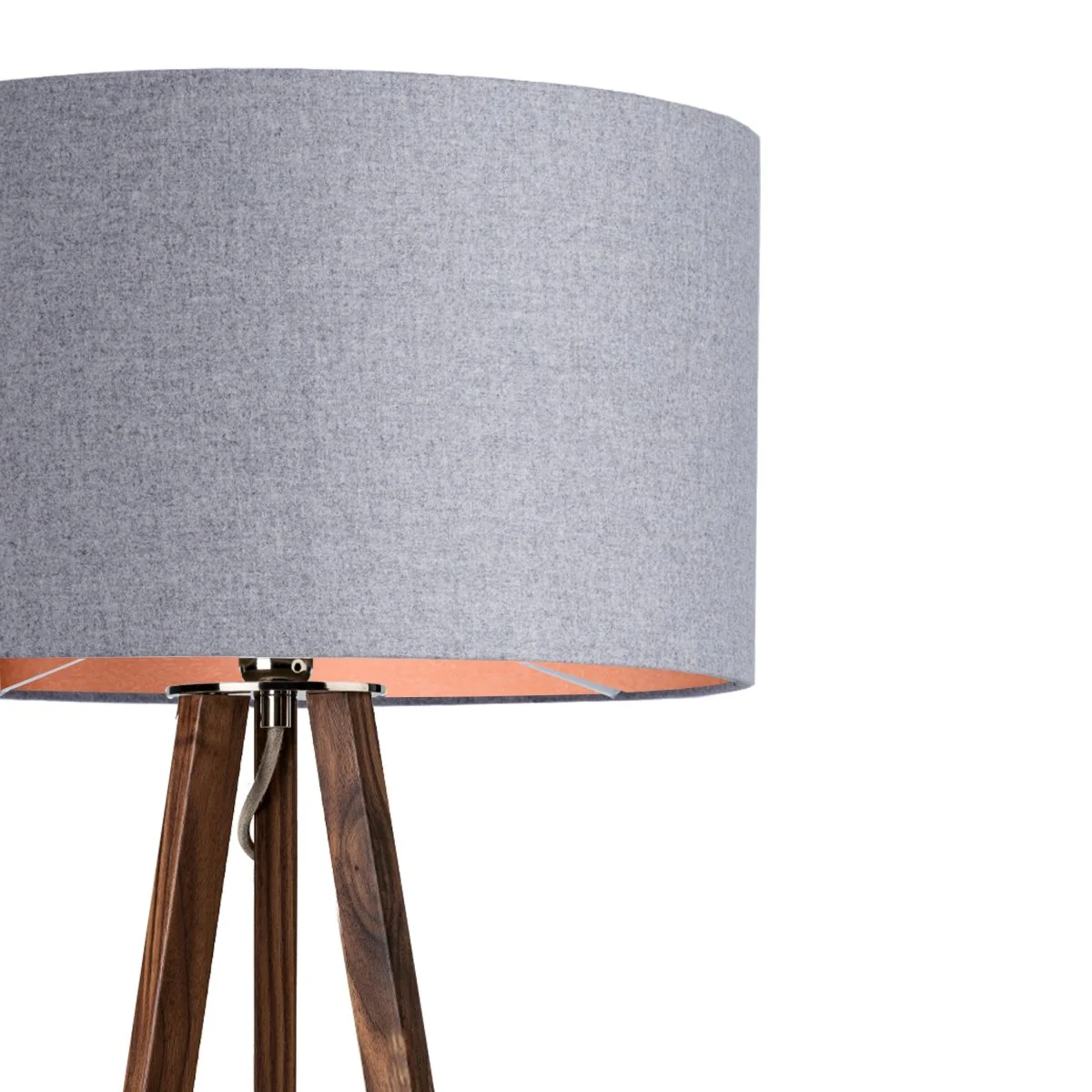 Ligno Stehlampe Loden Grau