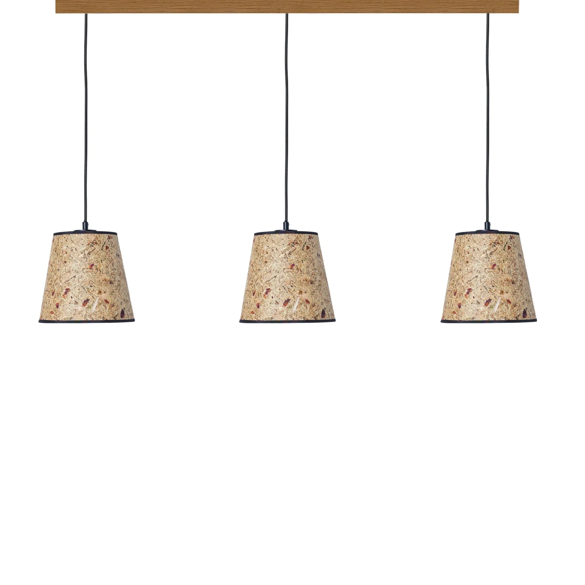 3er Set Konus Pendellampe Rosenblüte