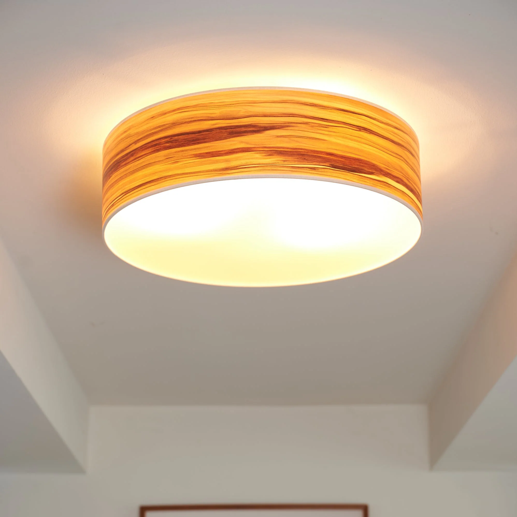 Discus Deckenleuchte Nussbaum Satin