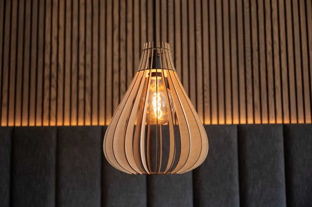 Holz Hängelampe Modell Conny