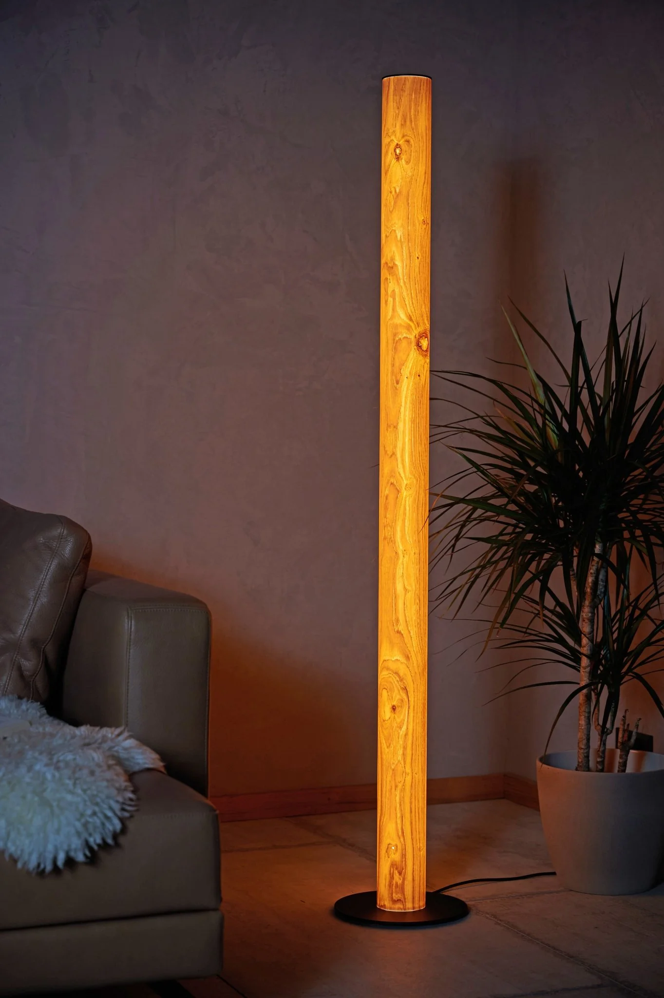 Gracia Stehlampe Eiche - ohne Stab