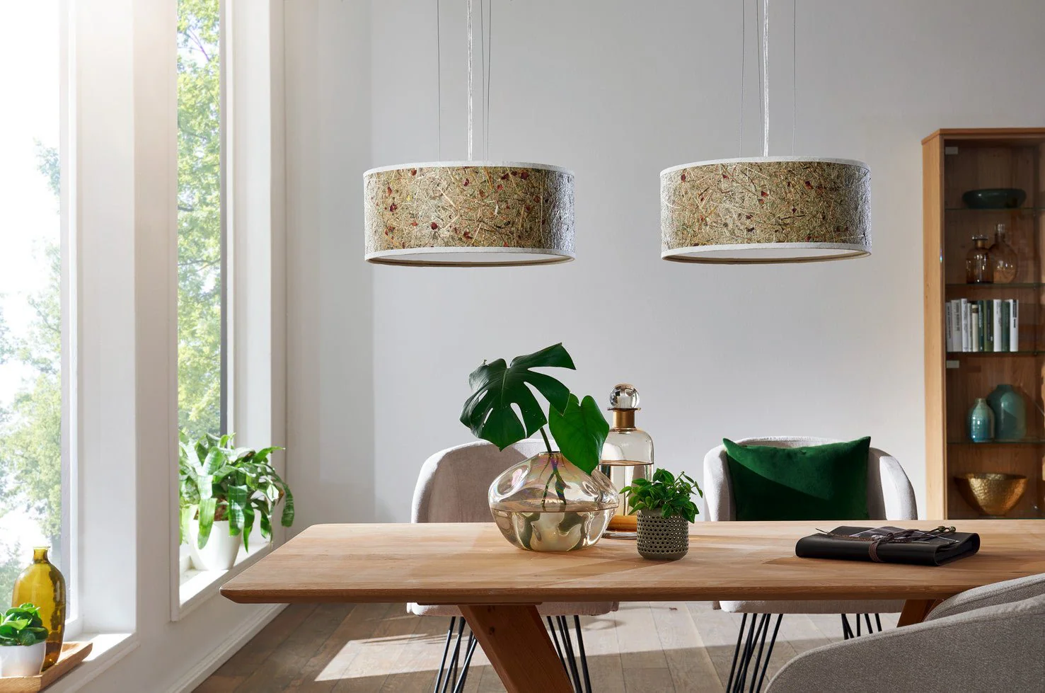 Discus Hängelampe Rosenblüte