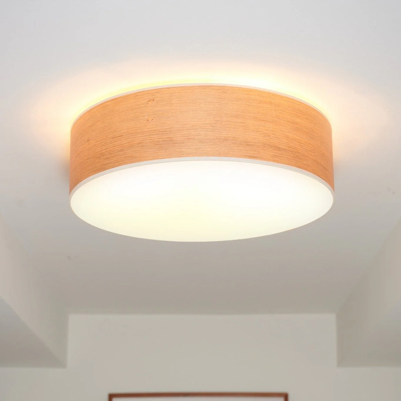 Discus Deckenleuchte Eiche