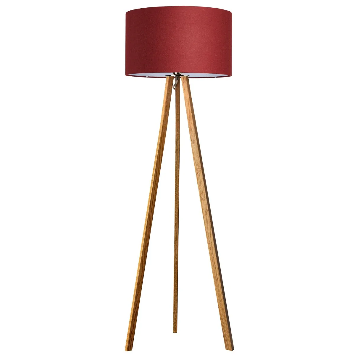 Ligno Stehlampe Loden Rot