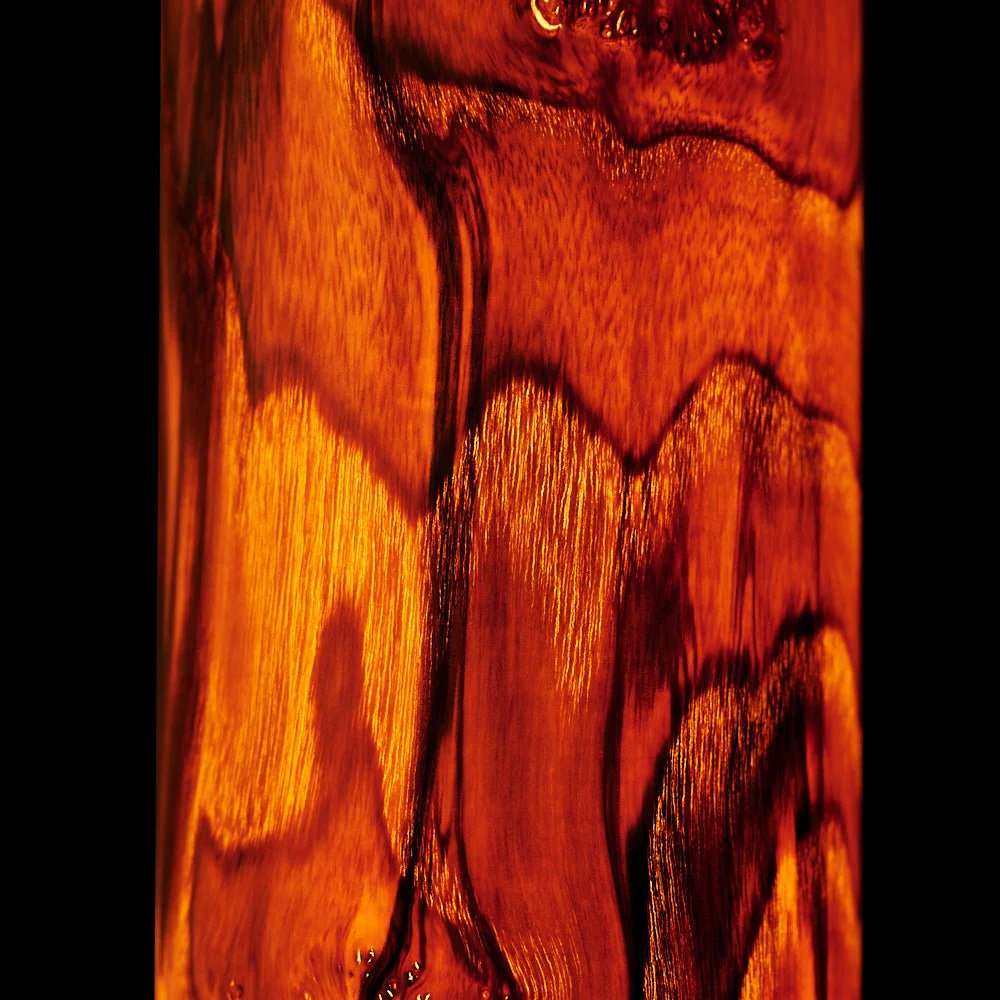 Gracia Stehlampe Olivesche Maser - mit Stab