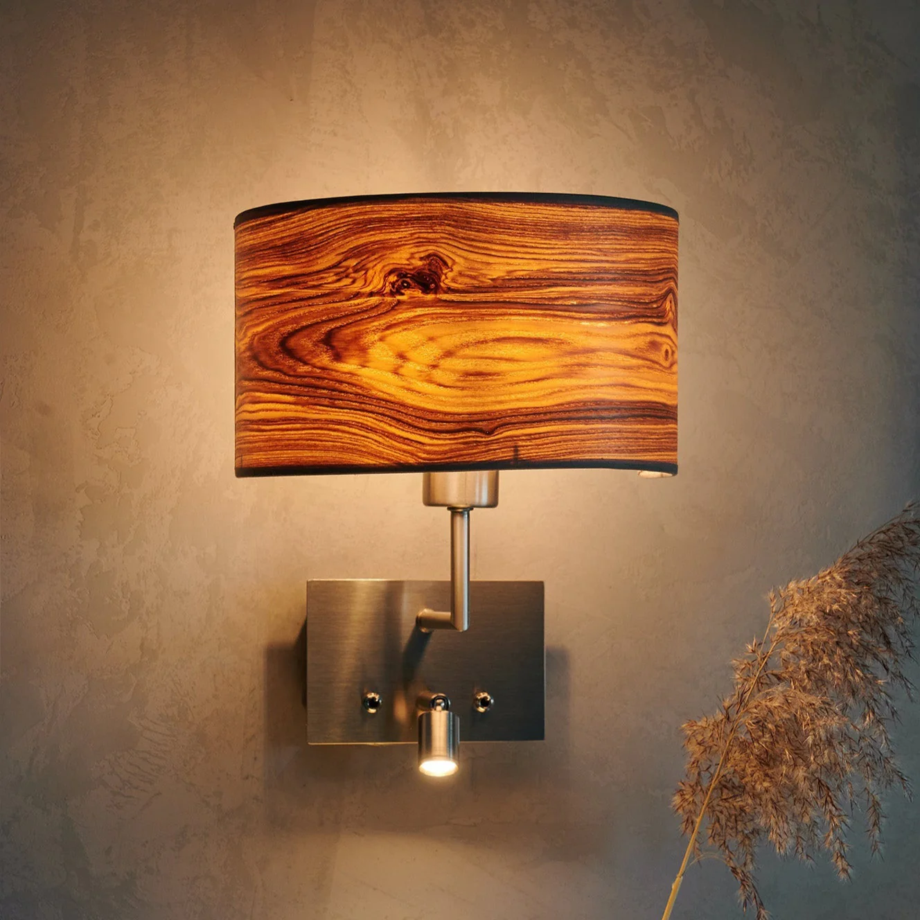 Wandlampe mit Leselicht Cortexa Kernesche