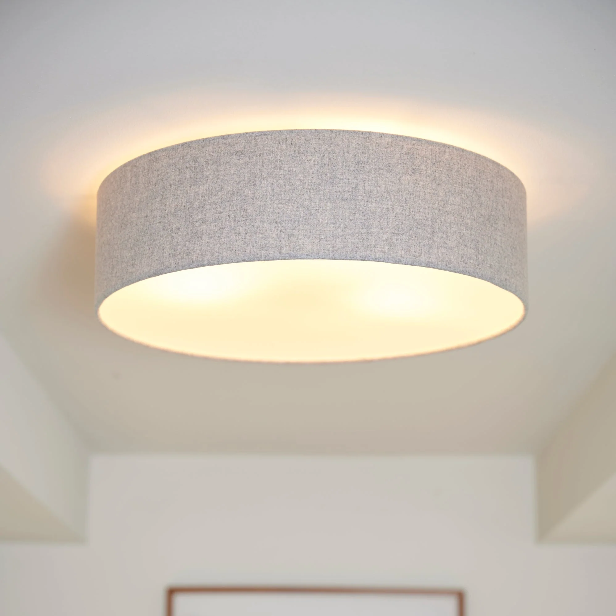 Discus Deckenleuchte Loden grau