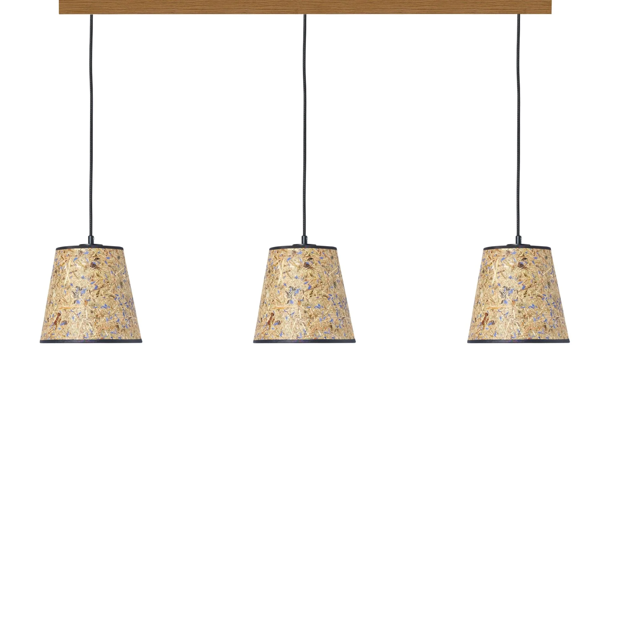 3er Set Konus Pendellampe Kornblume