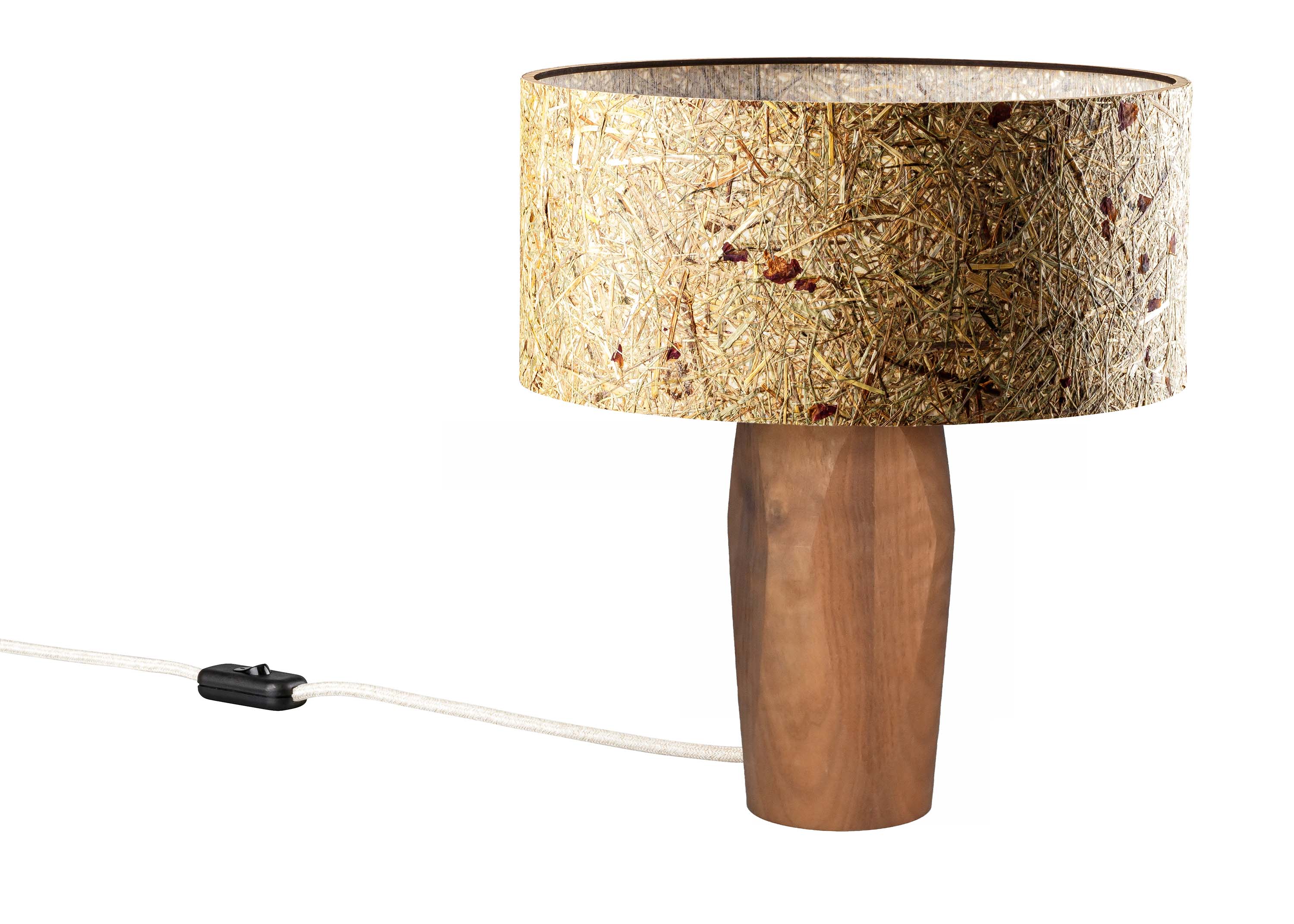 Pura Nachttischlampe Rosenblüte