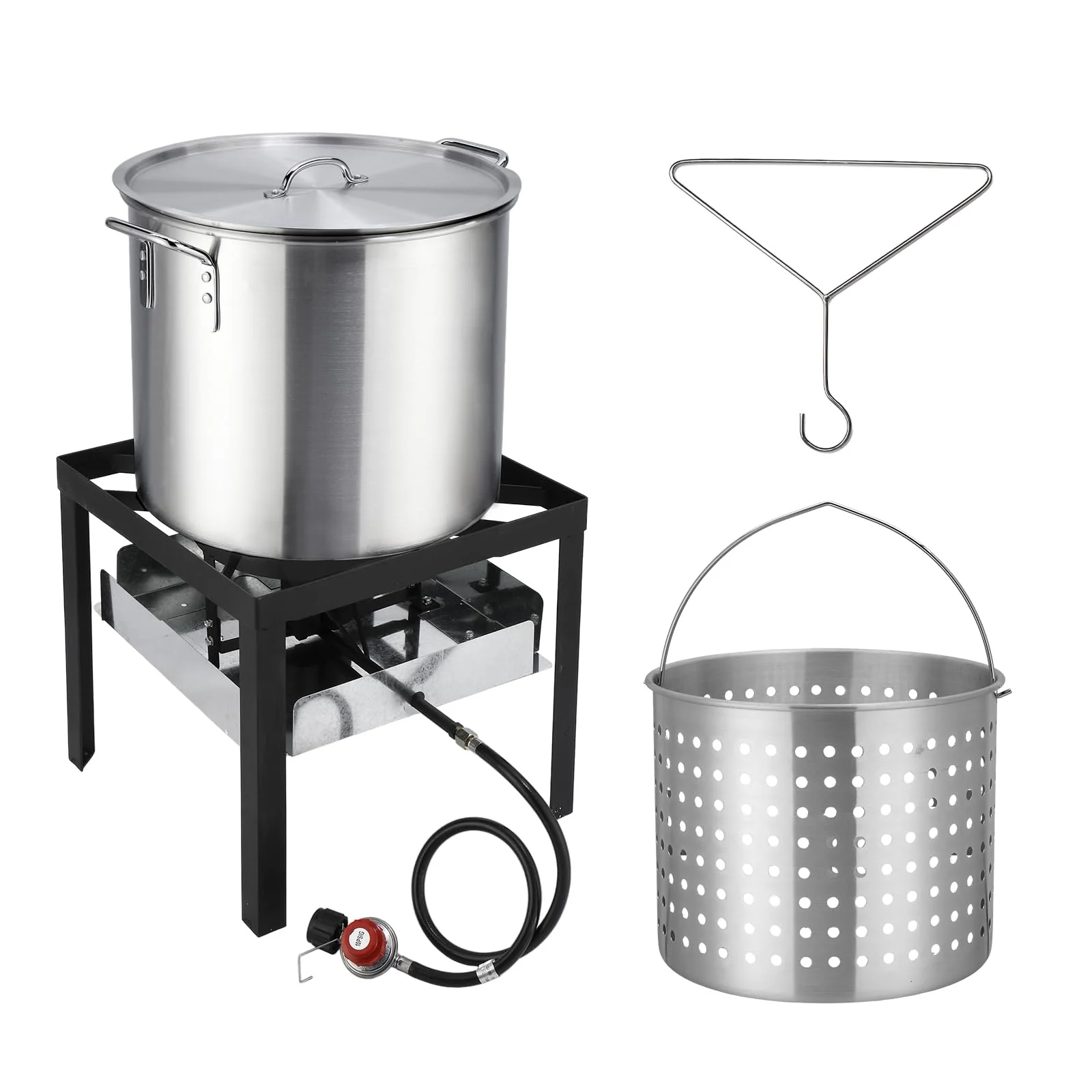 60 QT Turkey Fryer with 150,000 BTU Propane Stove