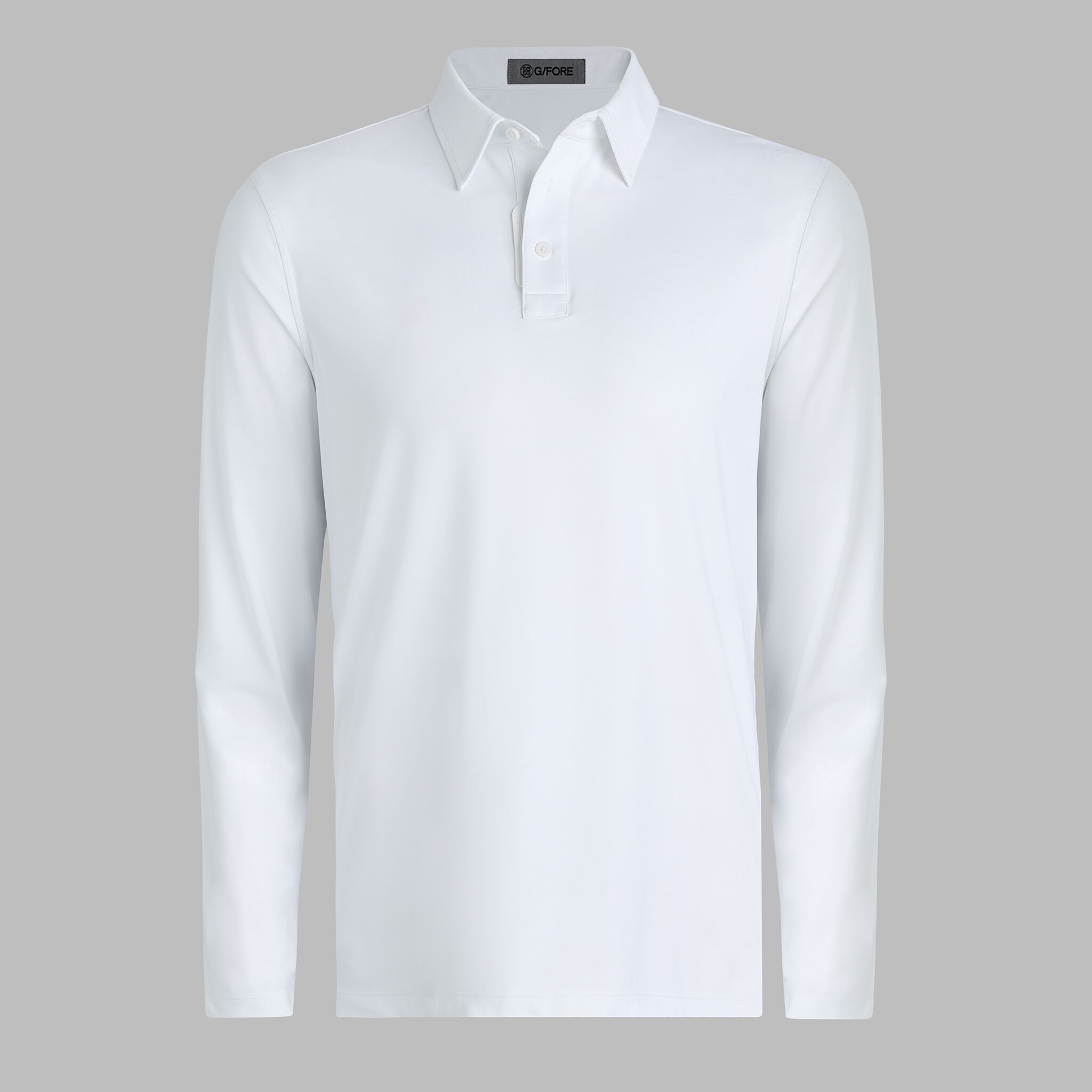 MÉLANGE ICE NYLON LONG SLEEVE POLO