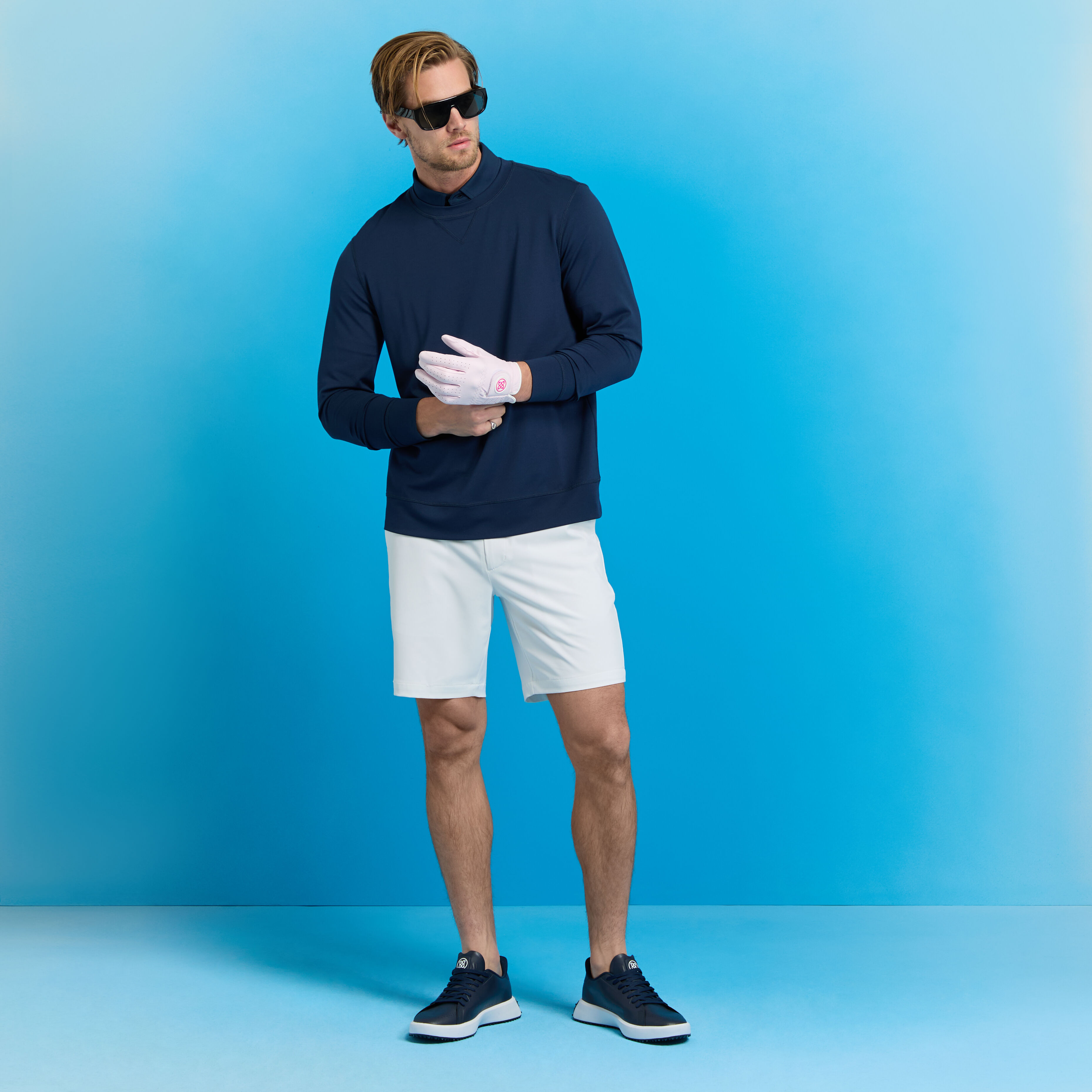 PERFORMANCE PIQUÉ CREWNECK LAYER