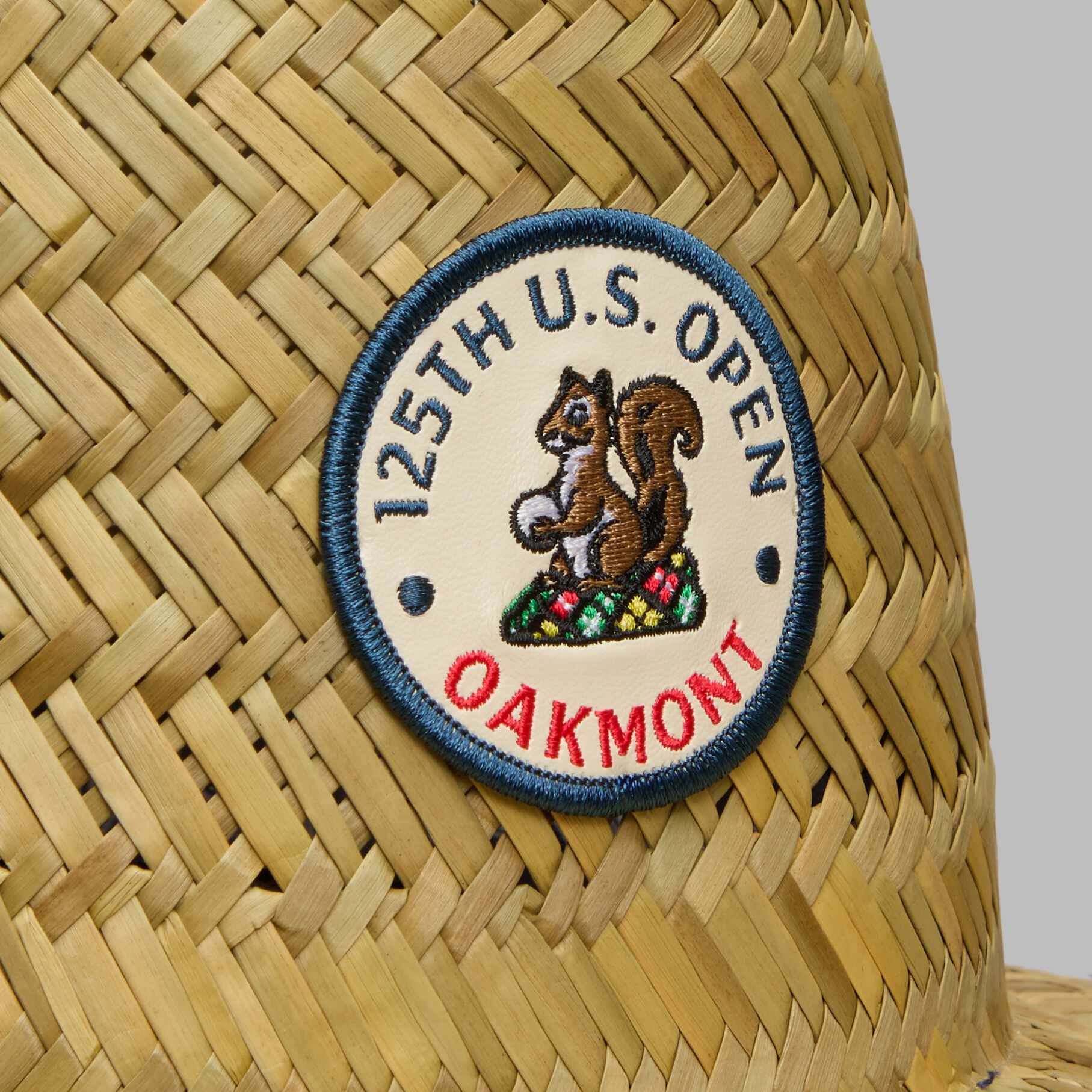 2025 U.S. OPEN SQUIRREL STRAW HAT