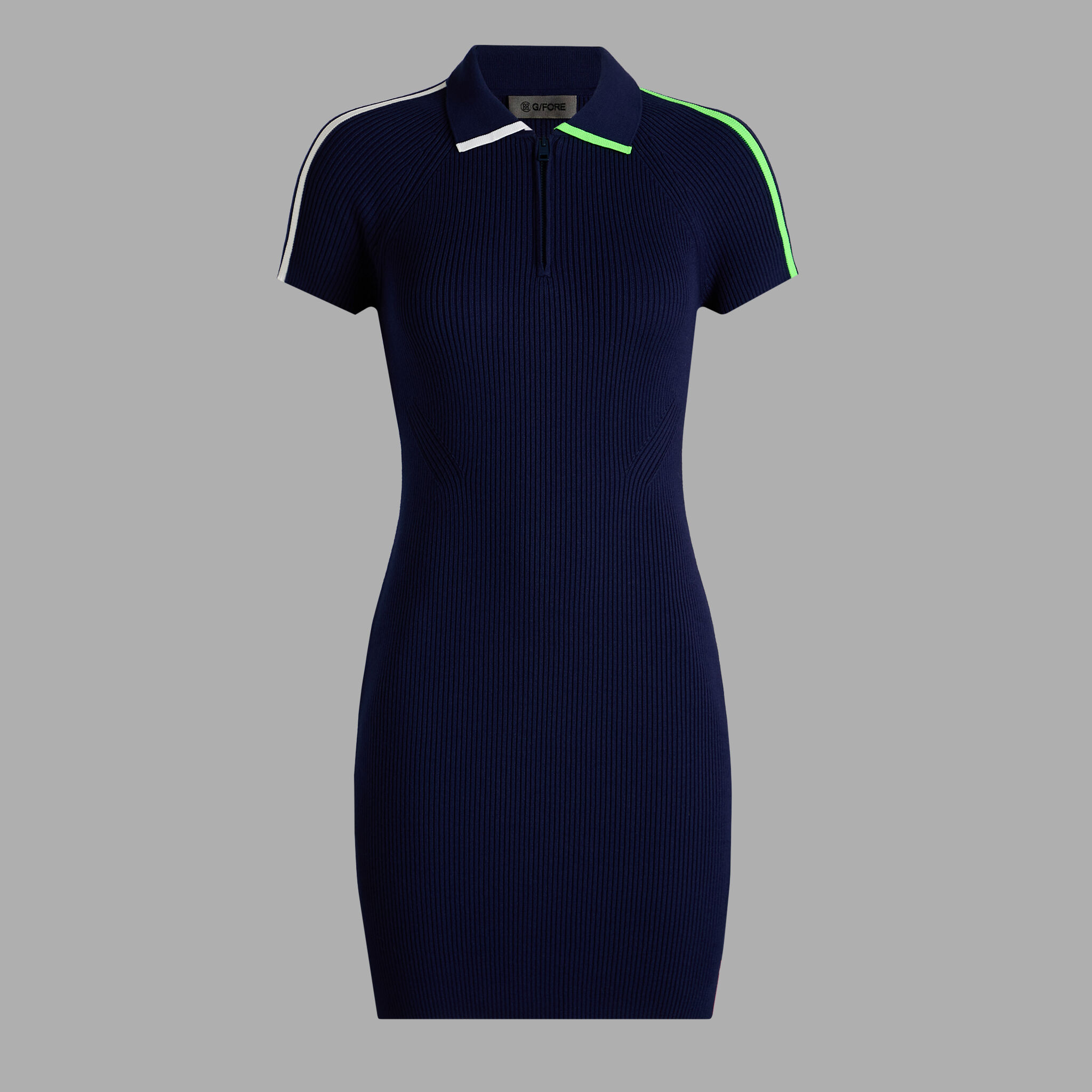 CONTOUR RIB QRT DRESS