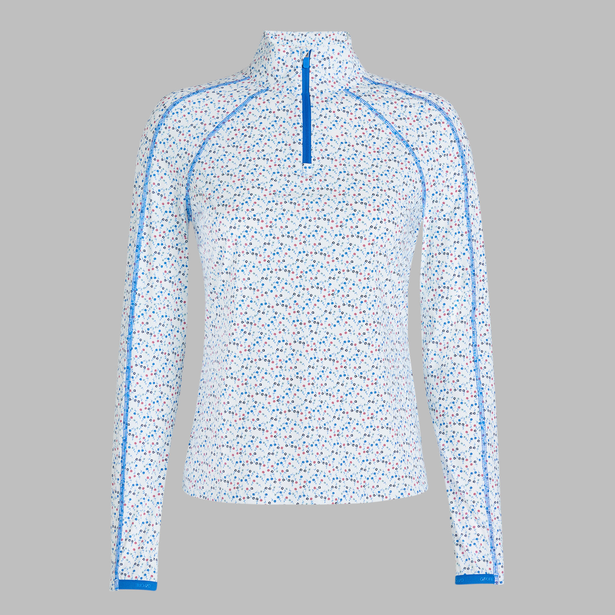 AYE POPPY SILKY TECH NYLON QUARTER ZIP
