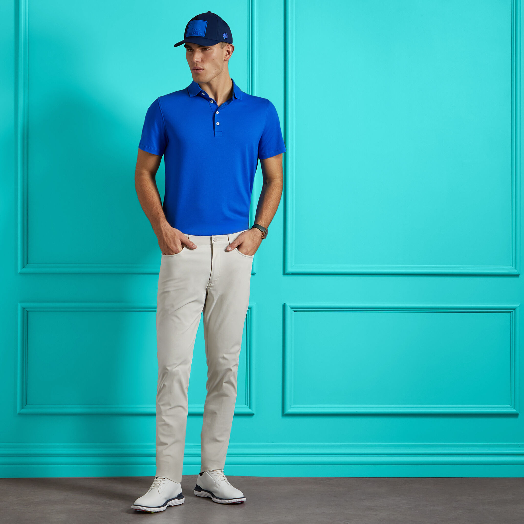 TOUR 5 POCKET 4-WAY STRETCH STRAIGHT LEG PANT