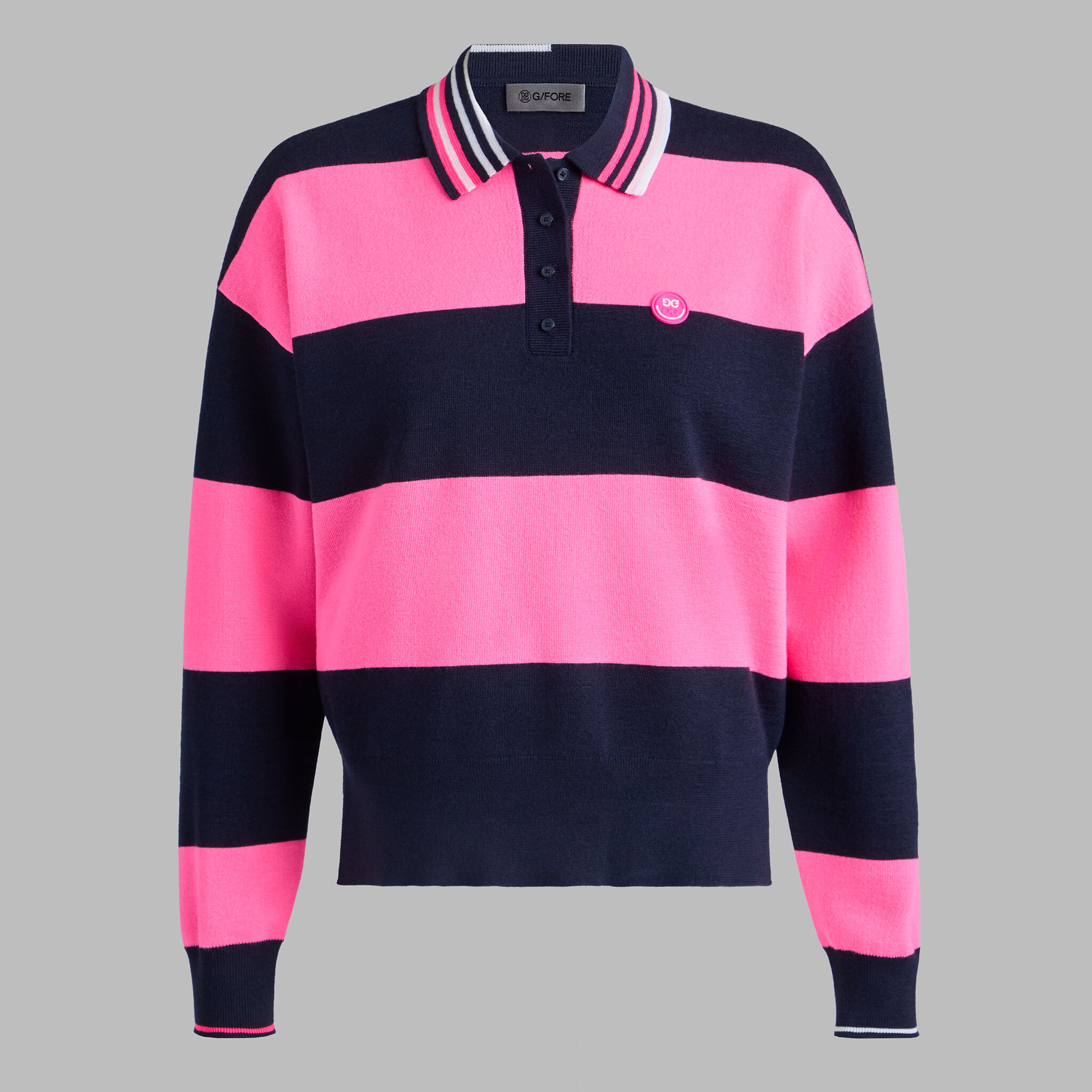 HAPPY G'S MERINO WOOL RUGBY SWEATER