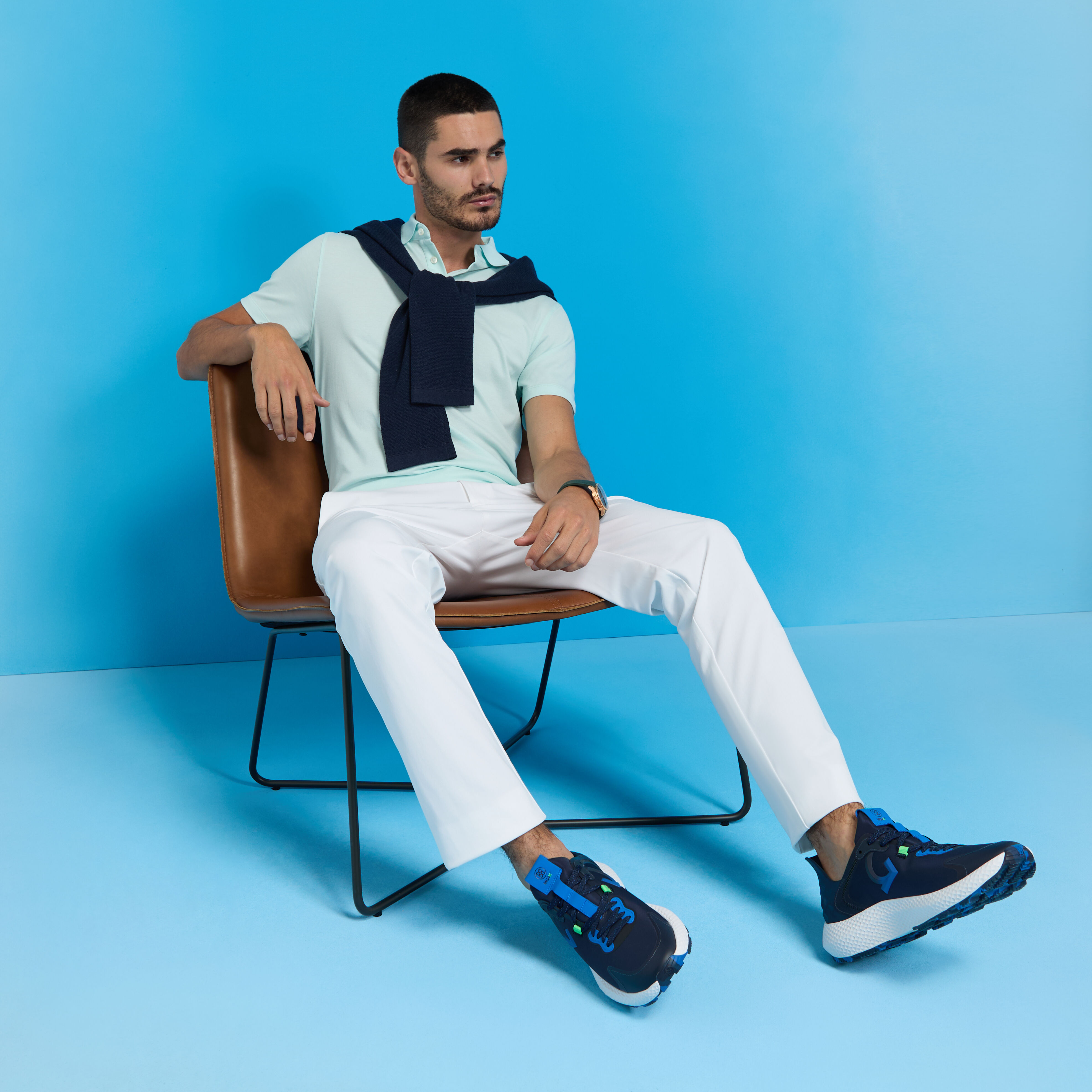 TECHNICAL COTTON BLEND POLO