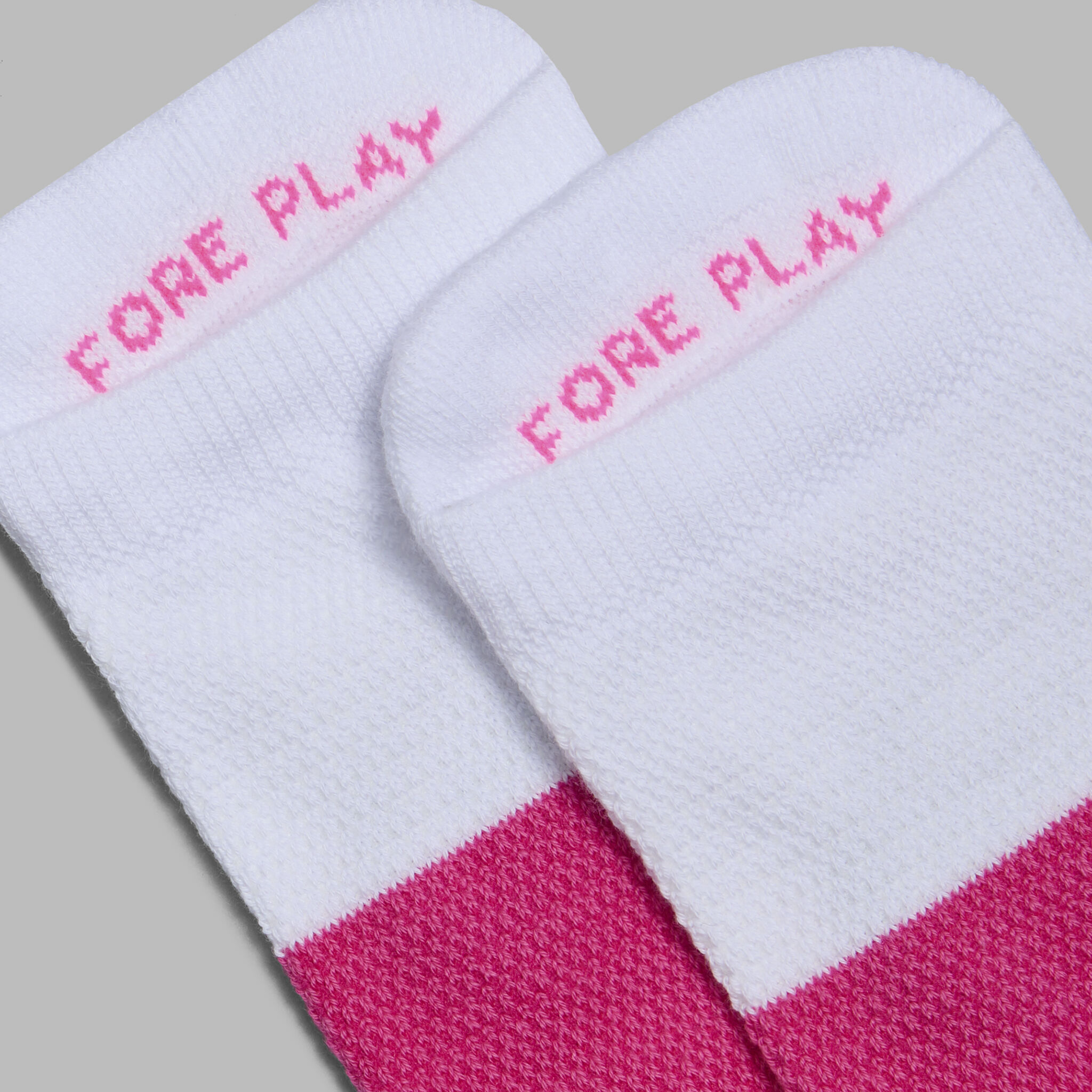 WOMEN'S TWO TONE FORE PLAY ANKLE SOCK