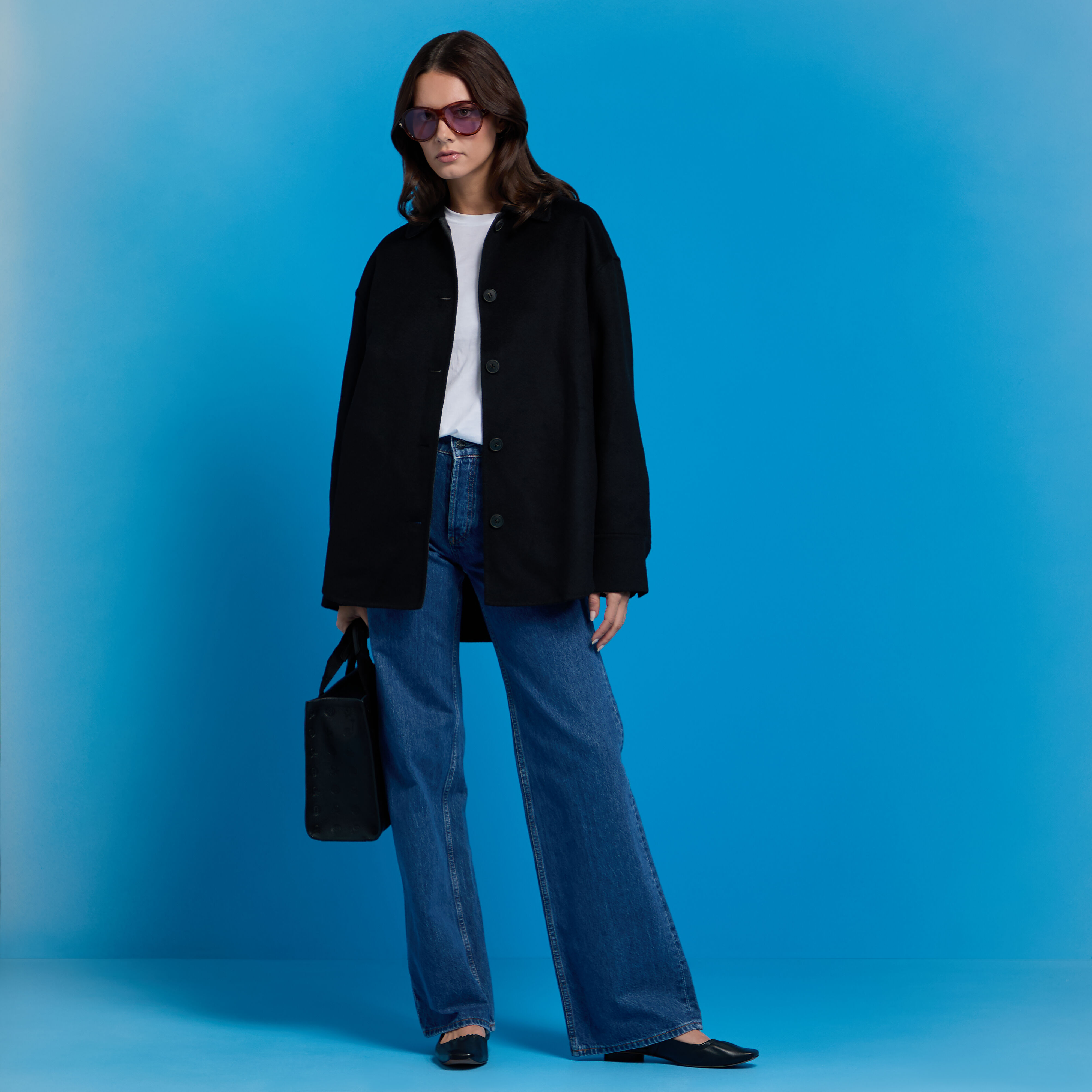 DOUBLE FACED CASHMERE JACKET